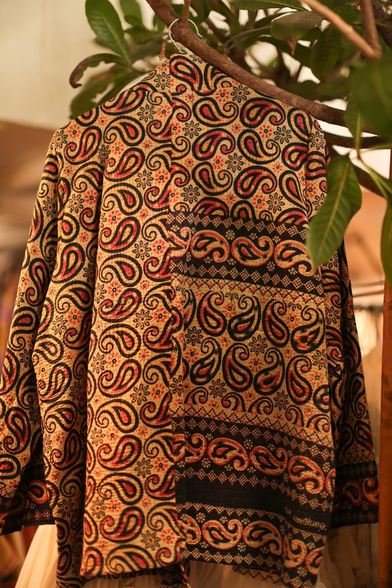 KANTHA KIMONO JACKET LISA - BANGKOK TAILOR CLOTHING STORE - HANDMADE CLOTHING