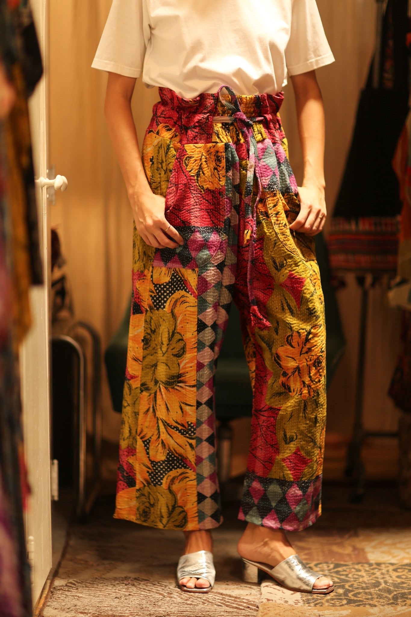 KANTHA PANTS YAELIN - BANGKOK TAILOR CLOTHING STORE - HANDMADE CLOTHING