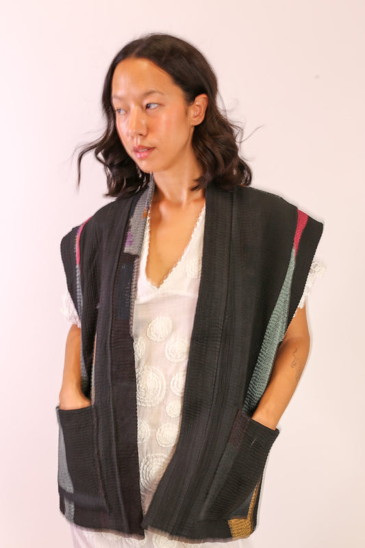 KANTHA VEST BOEK - BANGKOK TAILOR CLOTHING STORE - HANDMADE CLOTHING