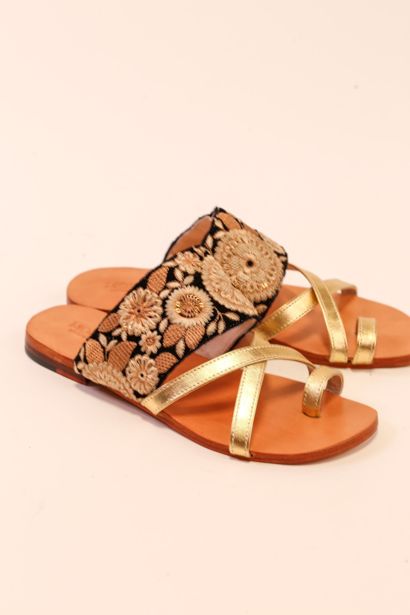 LEATHER SANDALS RINGA - BANGKOK TAILOR CLOTHING STORE - HANDMADE CLOTHING