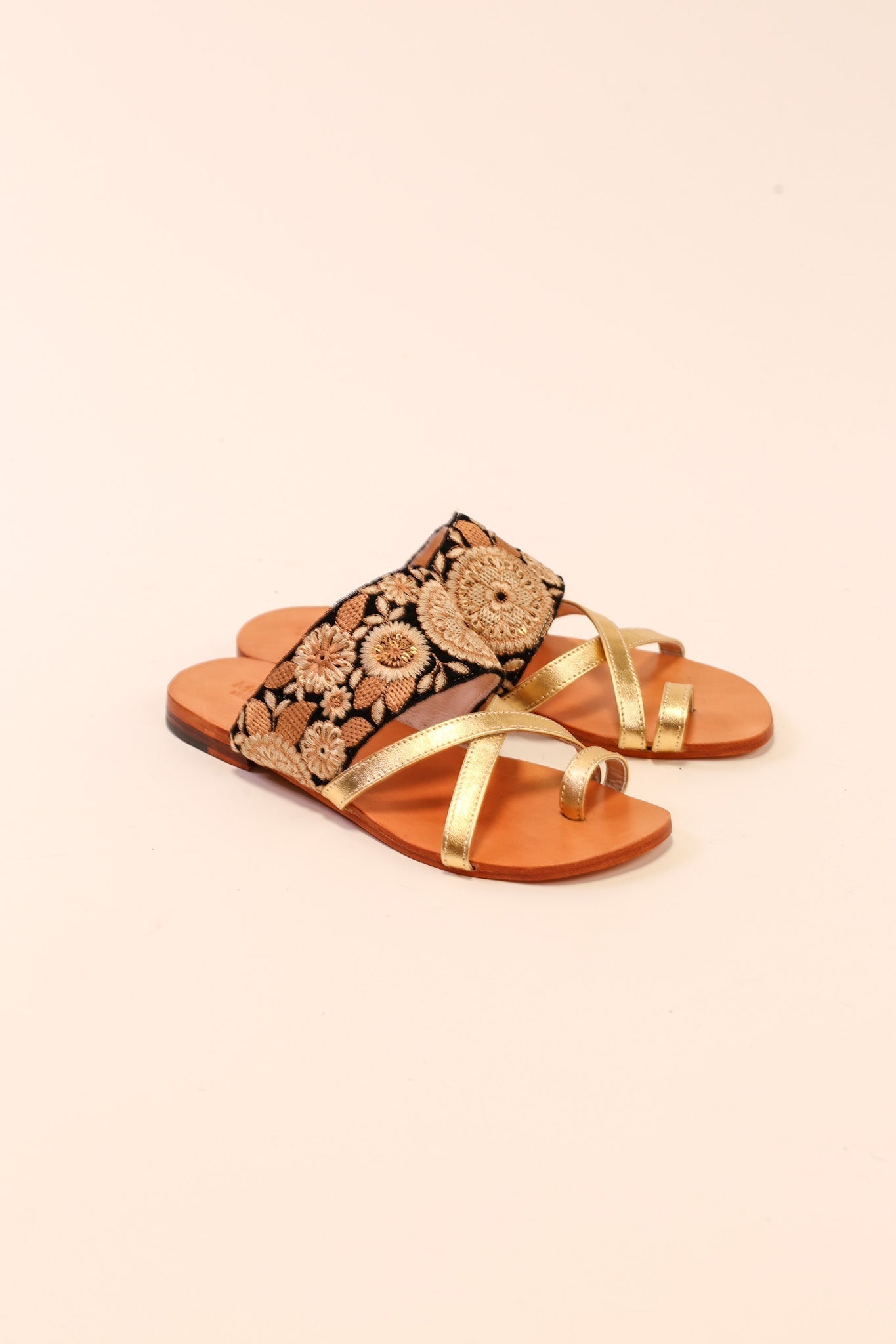 LEATHER SANDALS RINGA - BANGKOK TAILOR CLOTHING STORE - HANDMADE CLOTHING