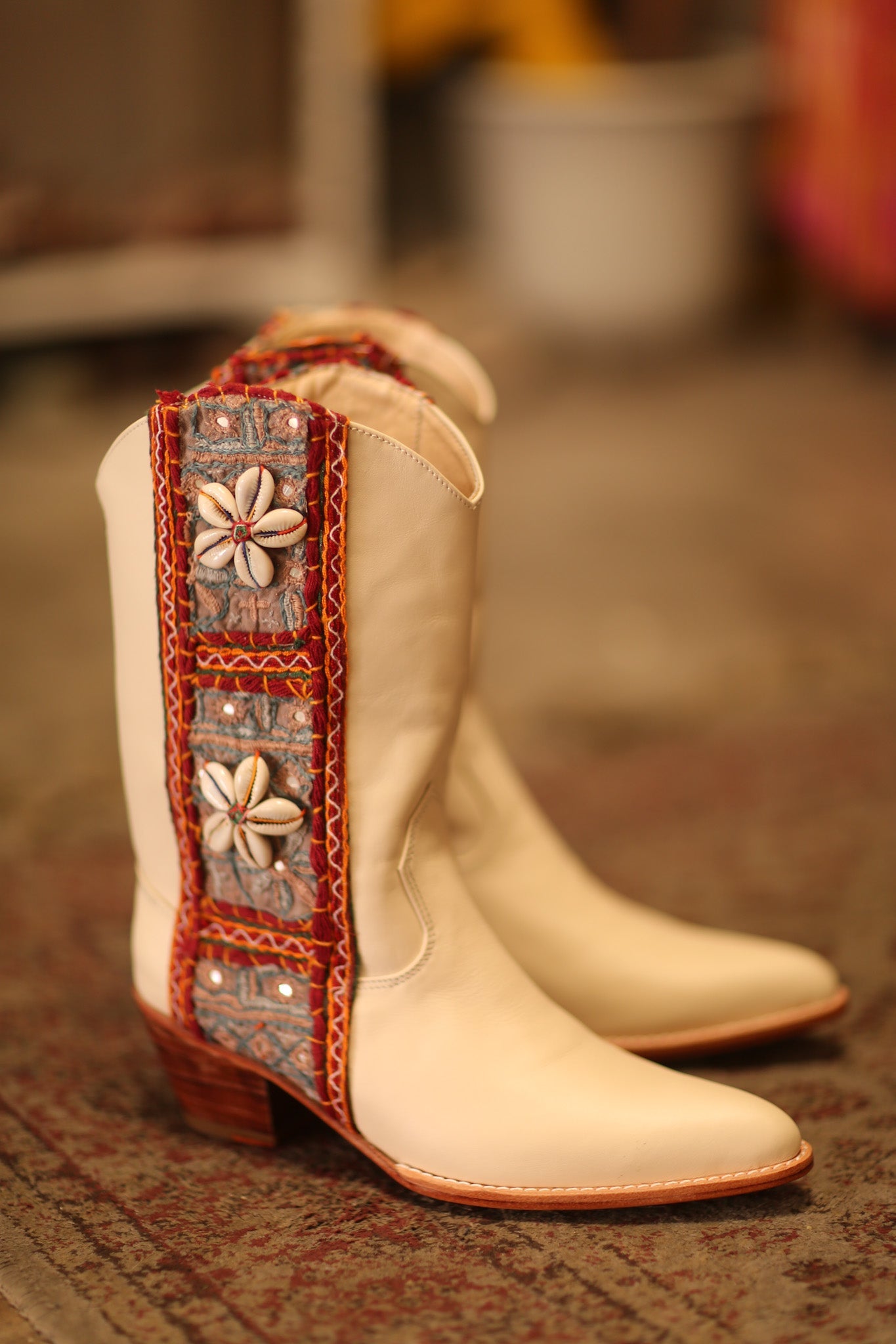 LEATHER WESTERN BOOTS PUCCI - BANGKOK TAILOR CLOTHING STORE - HANDMADE CLOTHING