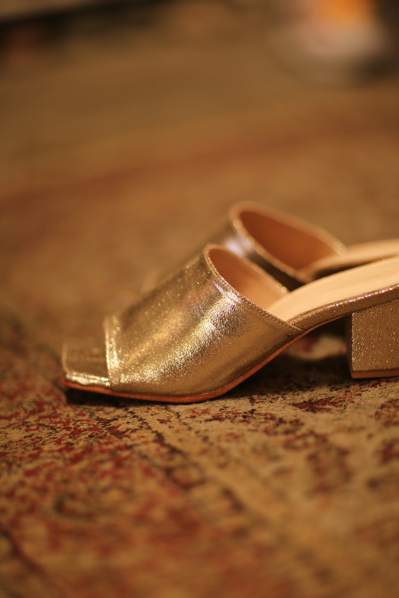 LEO HEELED MULES MARIBEL - BANGKOK TAILOR CLOTHING STORE - HANDMADE CLOTHING