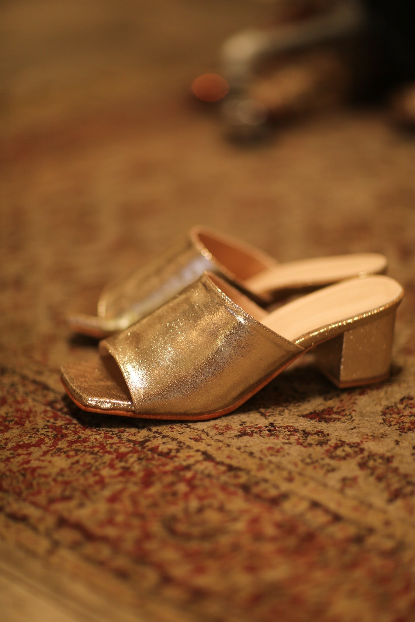 LEO HEELED MULES MARIBEL - BANGKOK TAILOR CLOTHING STORE - HANDMADE CLOTHING