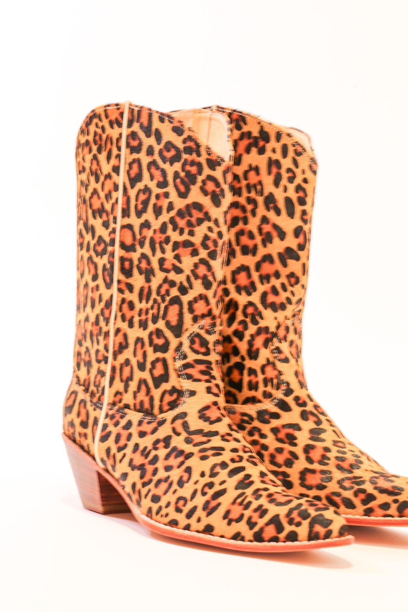 LEO PRINT COWBOY BOOTS LIISA - BANGKOK TAILOR CLOTHING STORE - HANDMADE CLOTHING