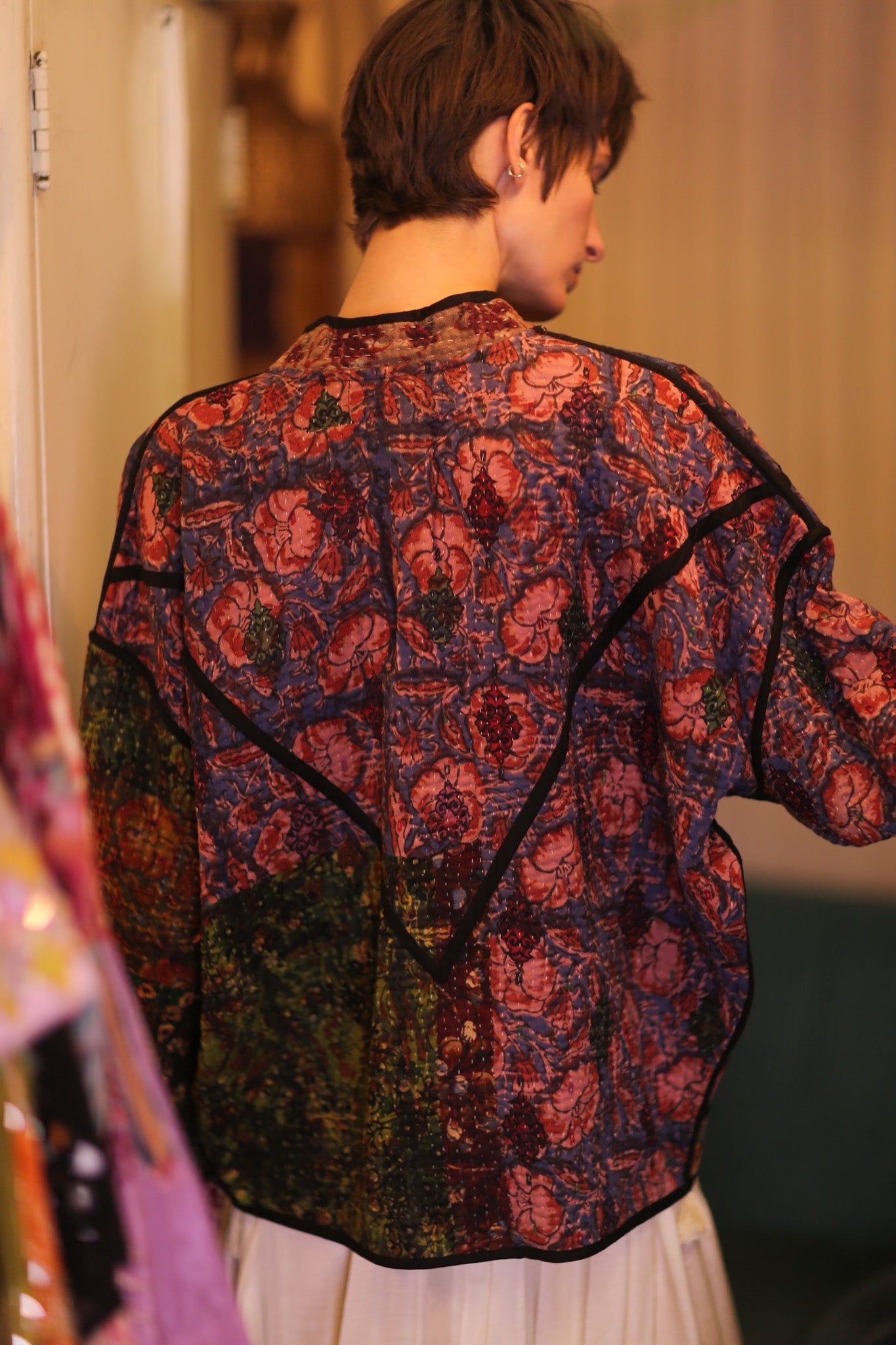 PATCHWORK KANTHA JACKET LIEBLINGS - BANGKOK TAILOR CLOTHING STORE - HANDMADE CLOTHING