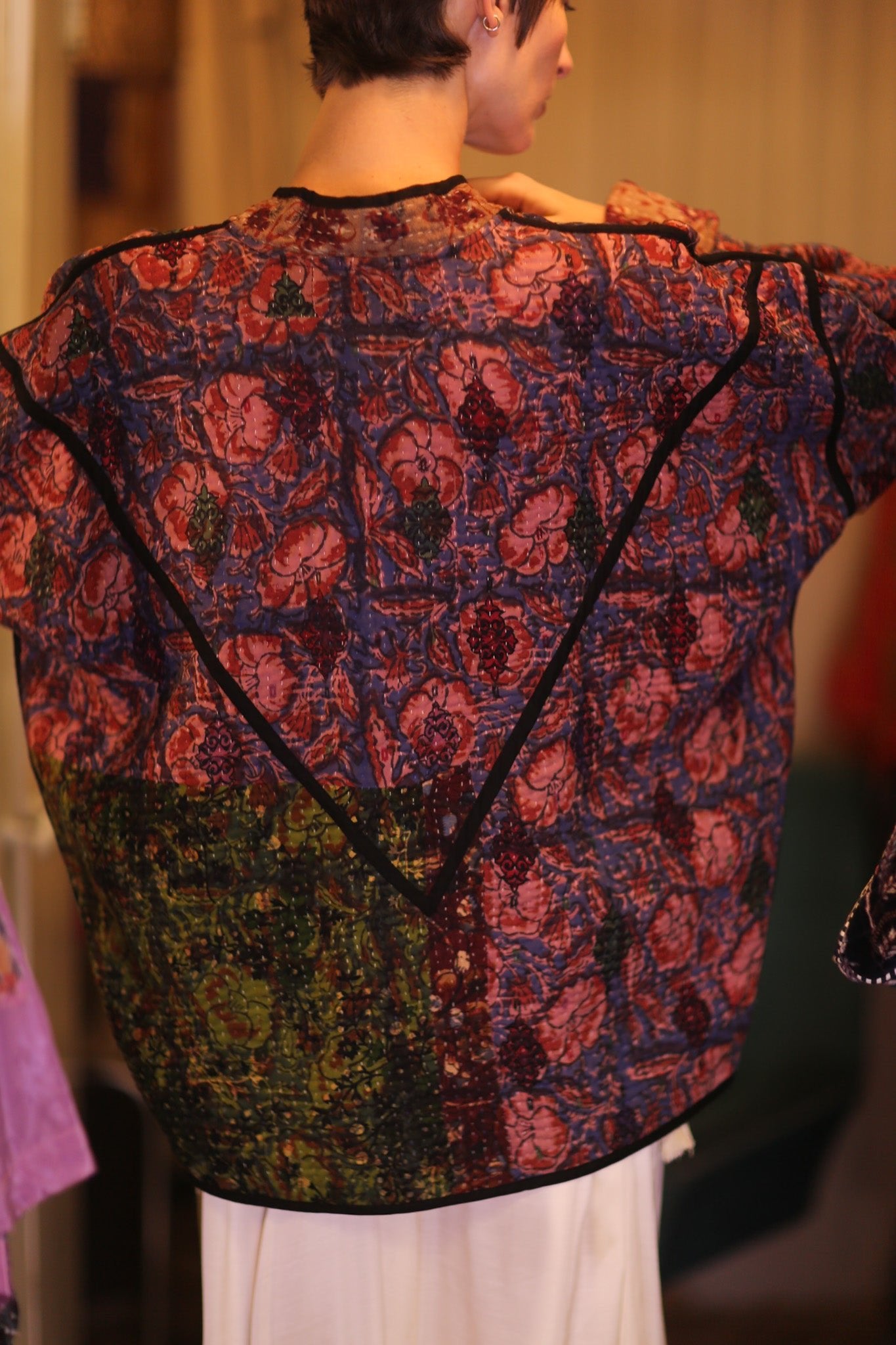 PATCHWORK KANTHA JACKET LIEBLINGS - BANGKOK TAILOR CLOTHING STORE - HANDMADE CLOTHING