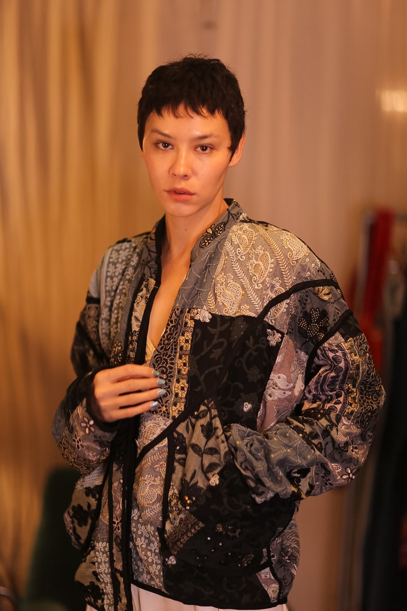 PATCHWORK PATTERN JACKET YILAYTHANT - BANGKOK TAILOR CLOTHING STORE - HANDMADE CLOTHING