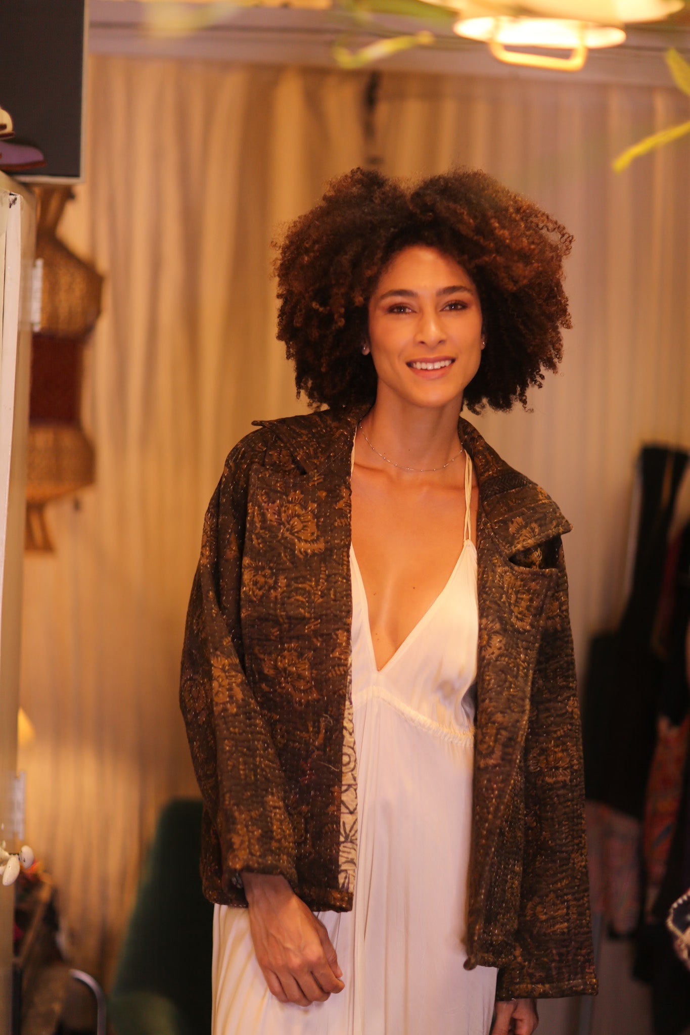 PATTERN KANTHA JACKET HINNZI - BANGKOK TAILOR CLOTHING STORE - HANDMADE CLOTHING