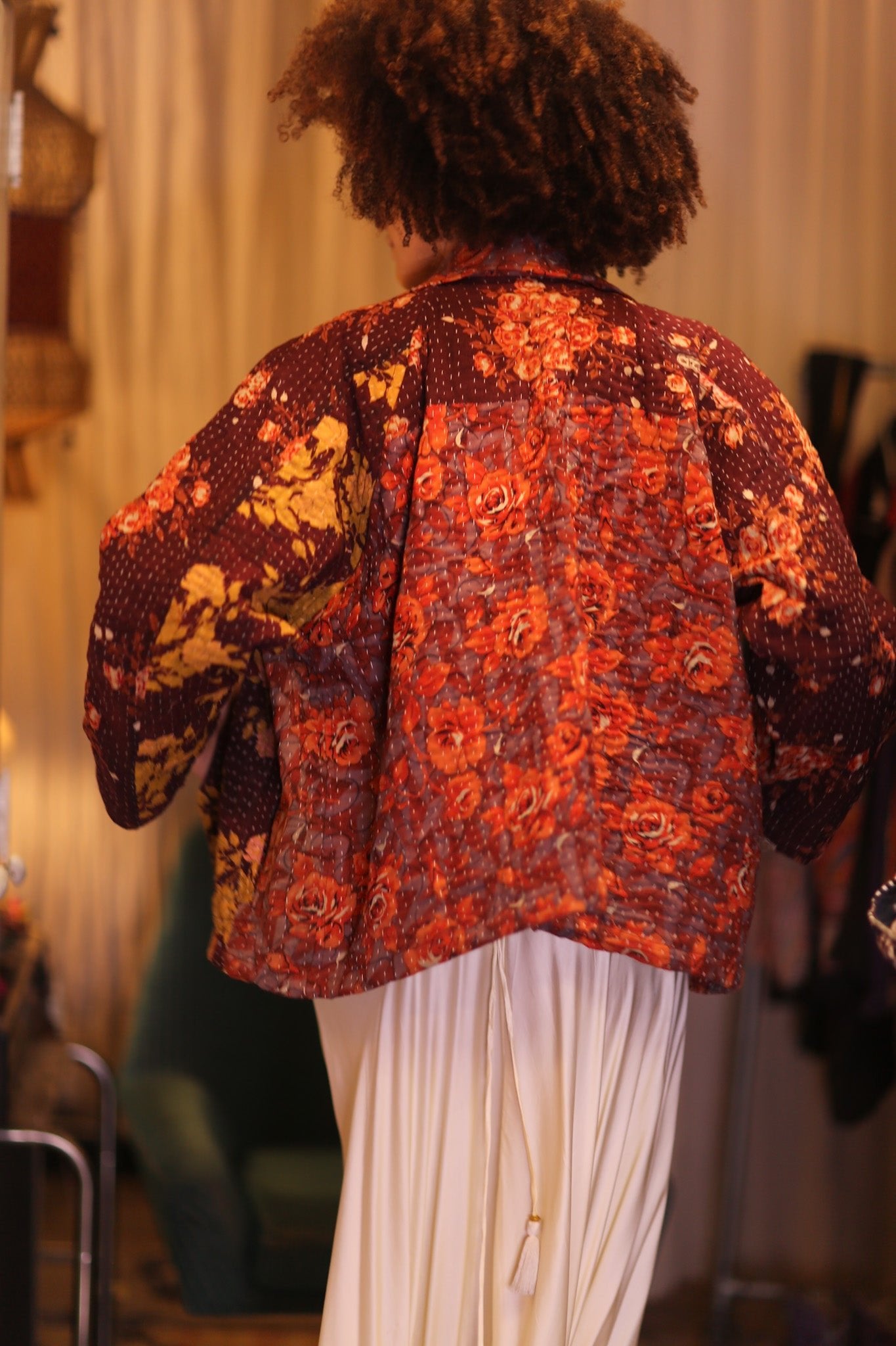PATTERN KANTHA JACKET SPRING - BANGKOK TAILOR CLOTHING STORE - HANDMADE CLOTHING