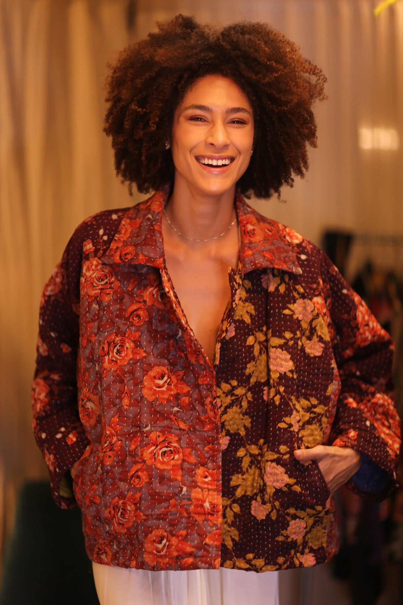 PATTERN KANTHA JACKET SPRING - BANGKOK TAILOR CLOTHING STORE - HANDMADE CLOTHING