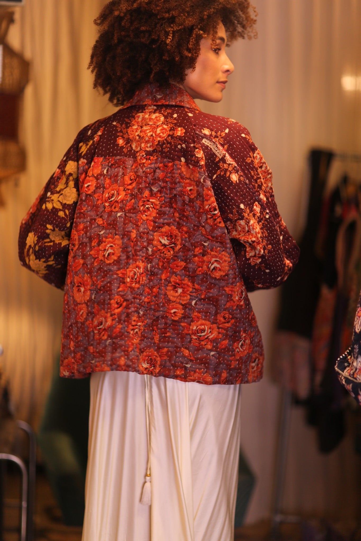 PATTERN KANTHA JACKET SPRING - BANGKOK TAILOR CLOTHING STORE - HANDMADE CLOTHING
