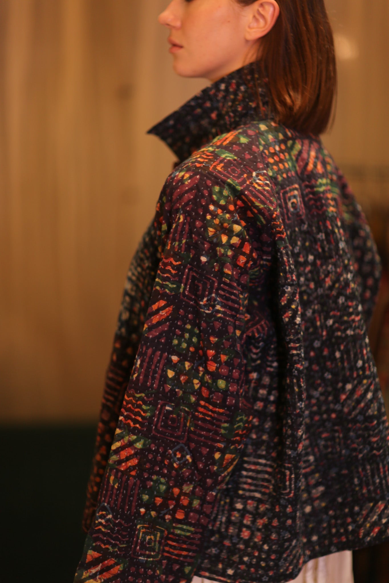 PATTERN KANTHA JACKET THADAI - BANGKOK TAILOR CLOTHING STORE - HANDMADE CLOTHING
