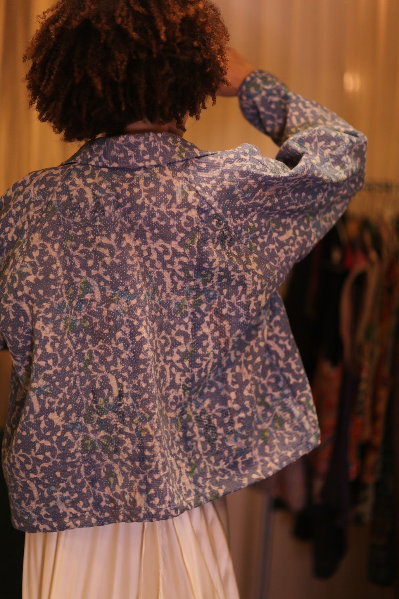 PATTERN KANTHA JACKET THANDAR - BANGKOK TAILOR CLOTHING STORE - HANDMADE CLOTHING