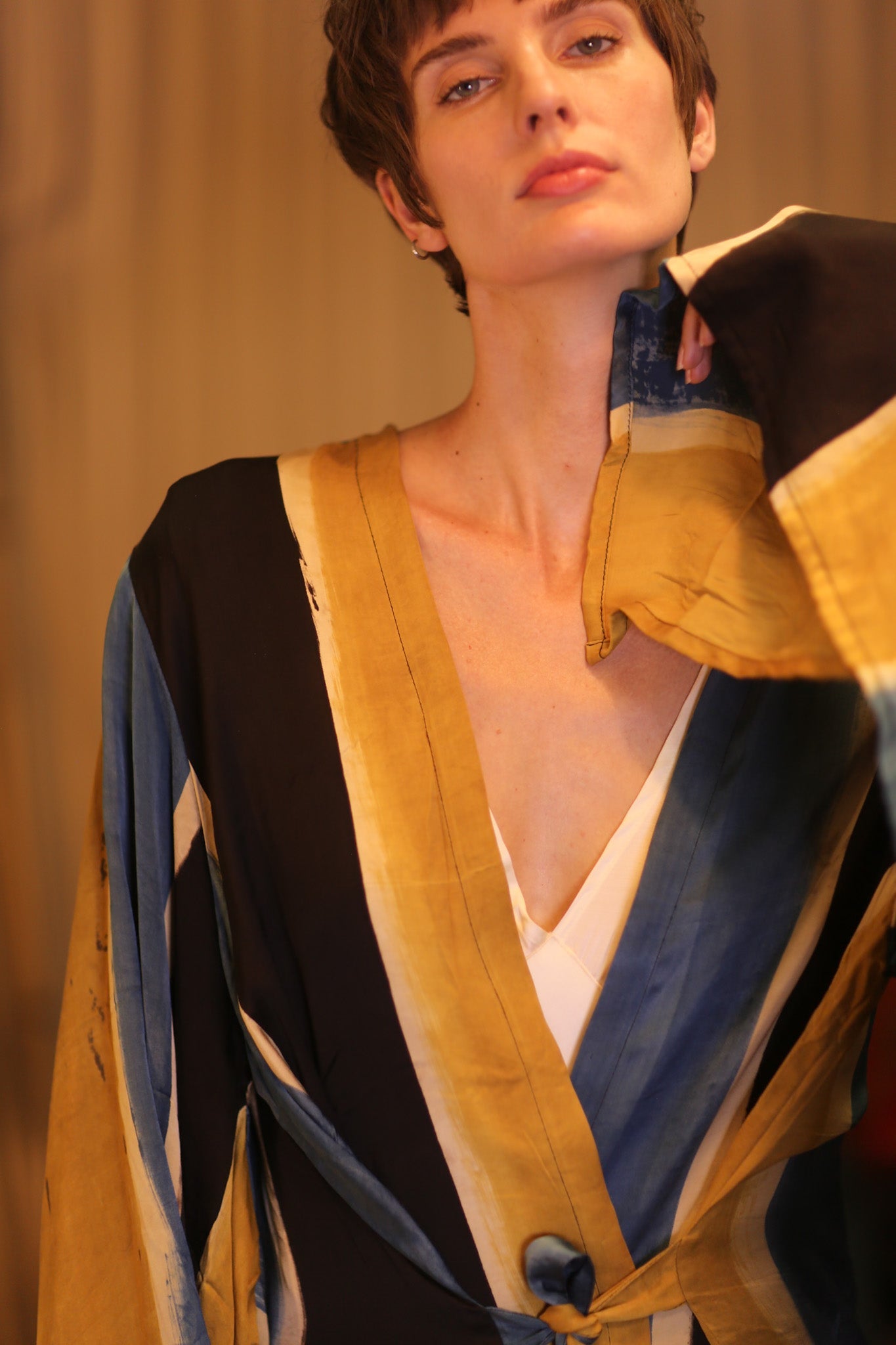 PINA WING KIMONO NINO - BANGKOK TAILOR CLOTHING STORE - HANDMADE CLOTHING