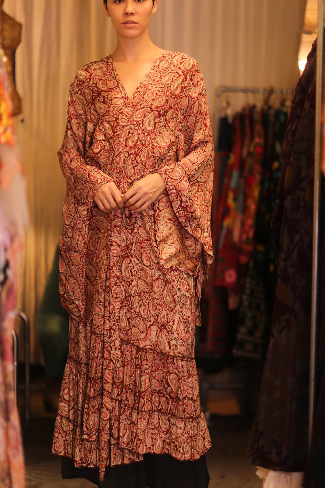 PINA WING KIMONO OSA - BANGKOK TAILOR CLOTHING STORE - HANDMADE CLOTHING