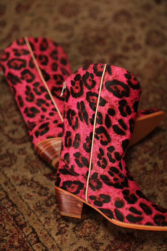 PINK LEO WESTERN BOOTS MOBLEY - BANGKOK TAILOR CLOTHING STORE - HANDMADE CLOTHING