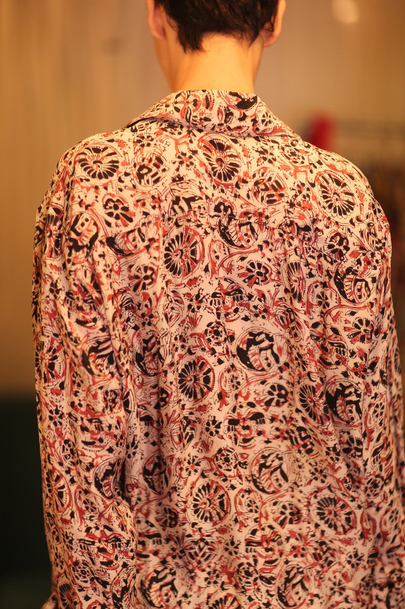 SILK BOYFRIEND SHIRT BILLIE YITLONE - BANGKOK TAILOR CLOTHING STORE - HANDMADE CLOTHING