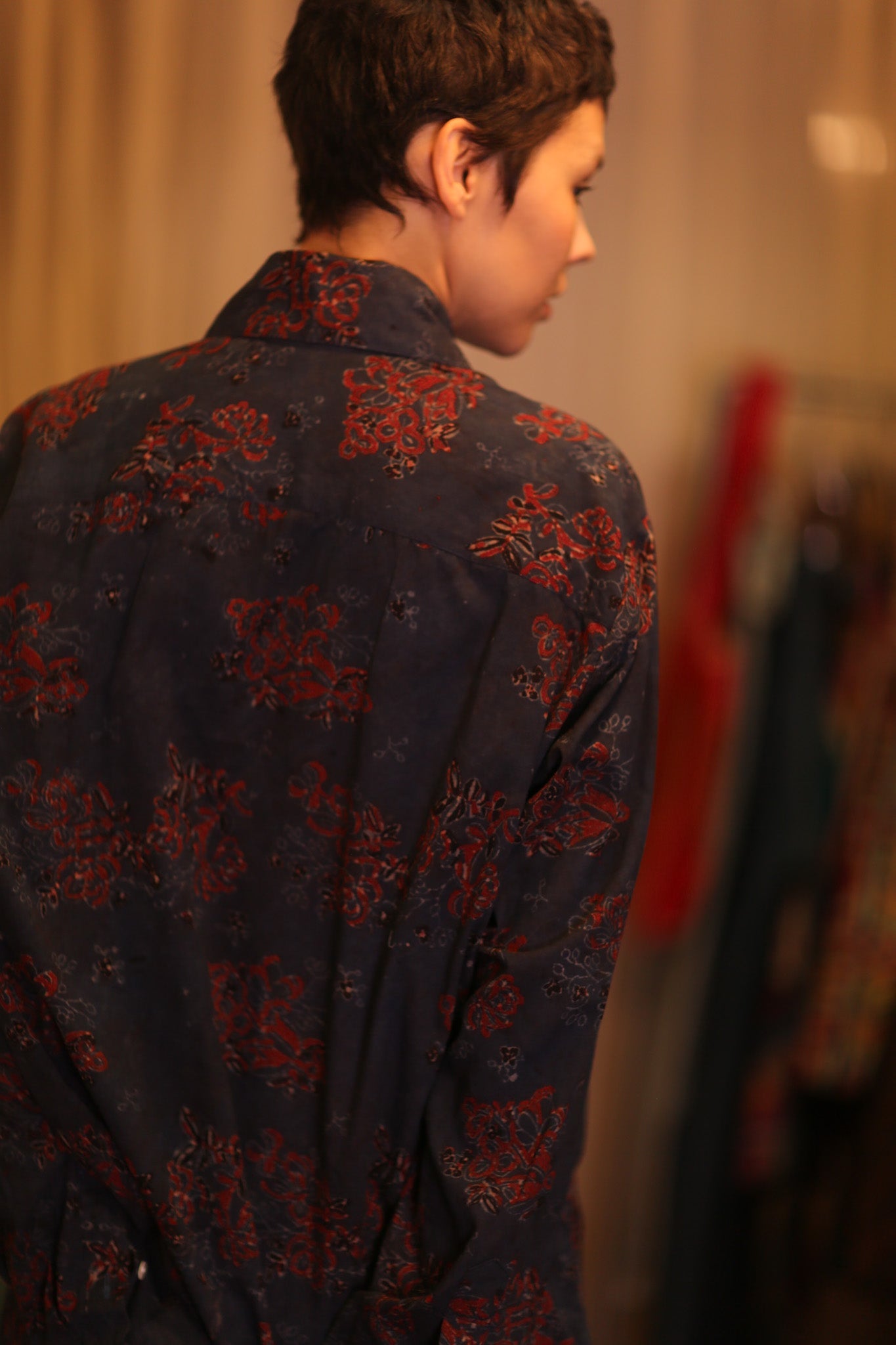 SILK BOYFRIEND SHIRT FAVO - BANGKOK TAILOR CLOTHING STORE - HANDMADE CLOTHING