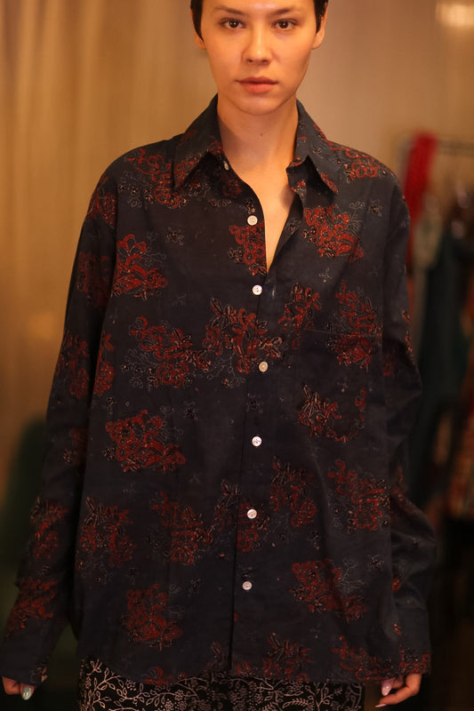 SILK BOYFRIEND SHIRT FAVO - BANGKOK TAILOR CLOTHING STORE - HANDMADE CLOTHING