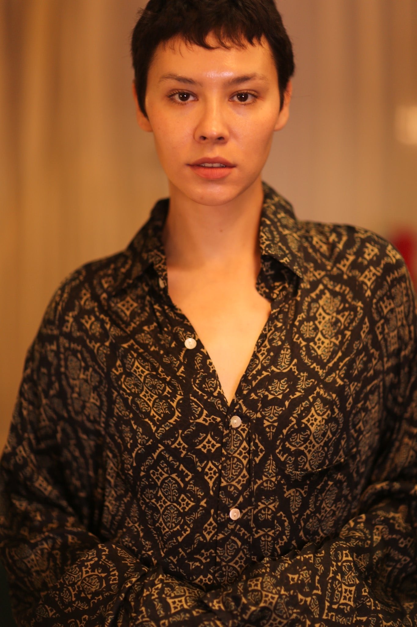 SILK BOYFRIEND SHIRT KANA - BANGKOK TAILOR CLOTHING STORE - HANDMADE CLOTHING