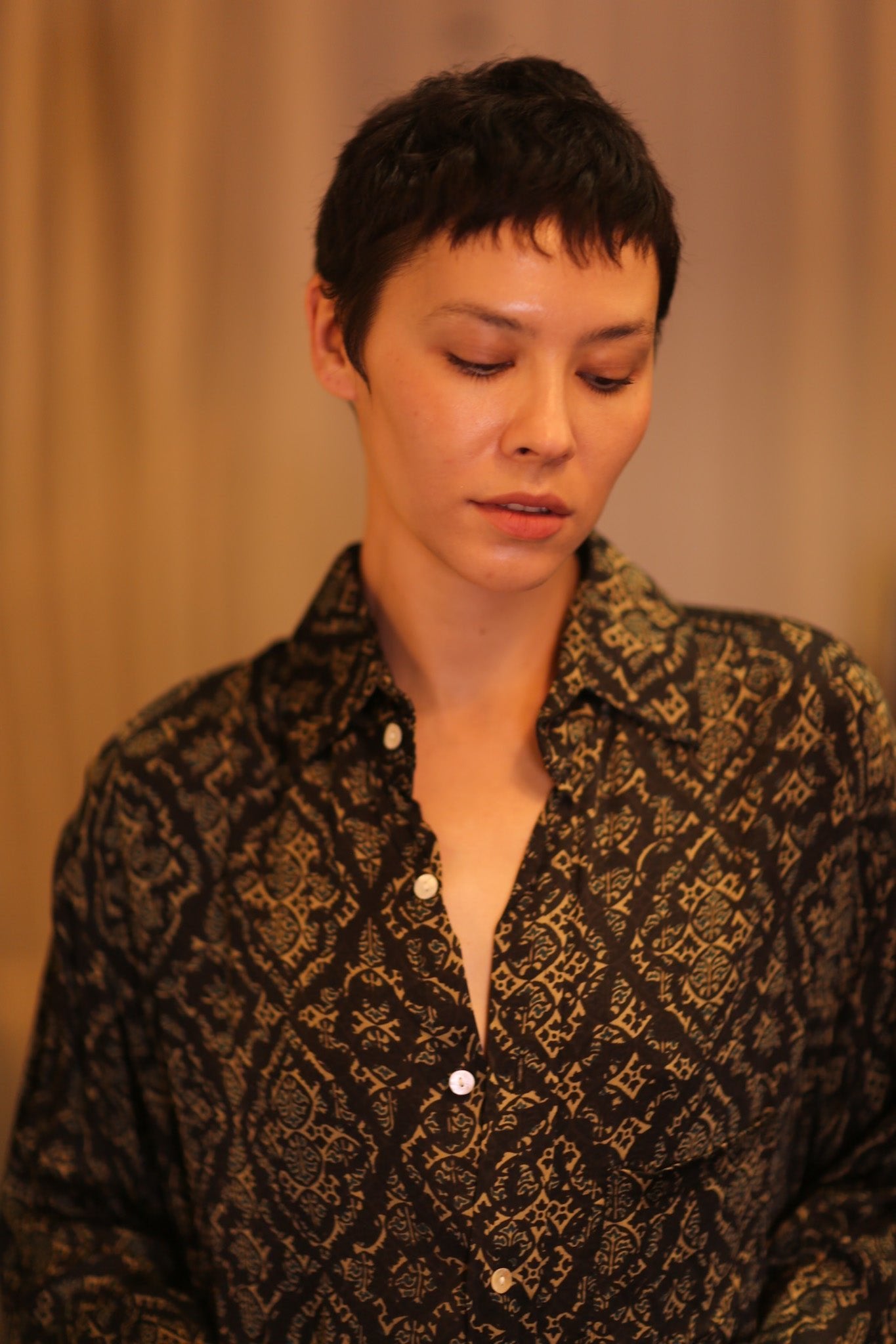 SILK BOYFRIEND SHIRT KANOTE - BANGKOK TAILOR CLOTHING STORE - HANDMADE CLOTHING