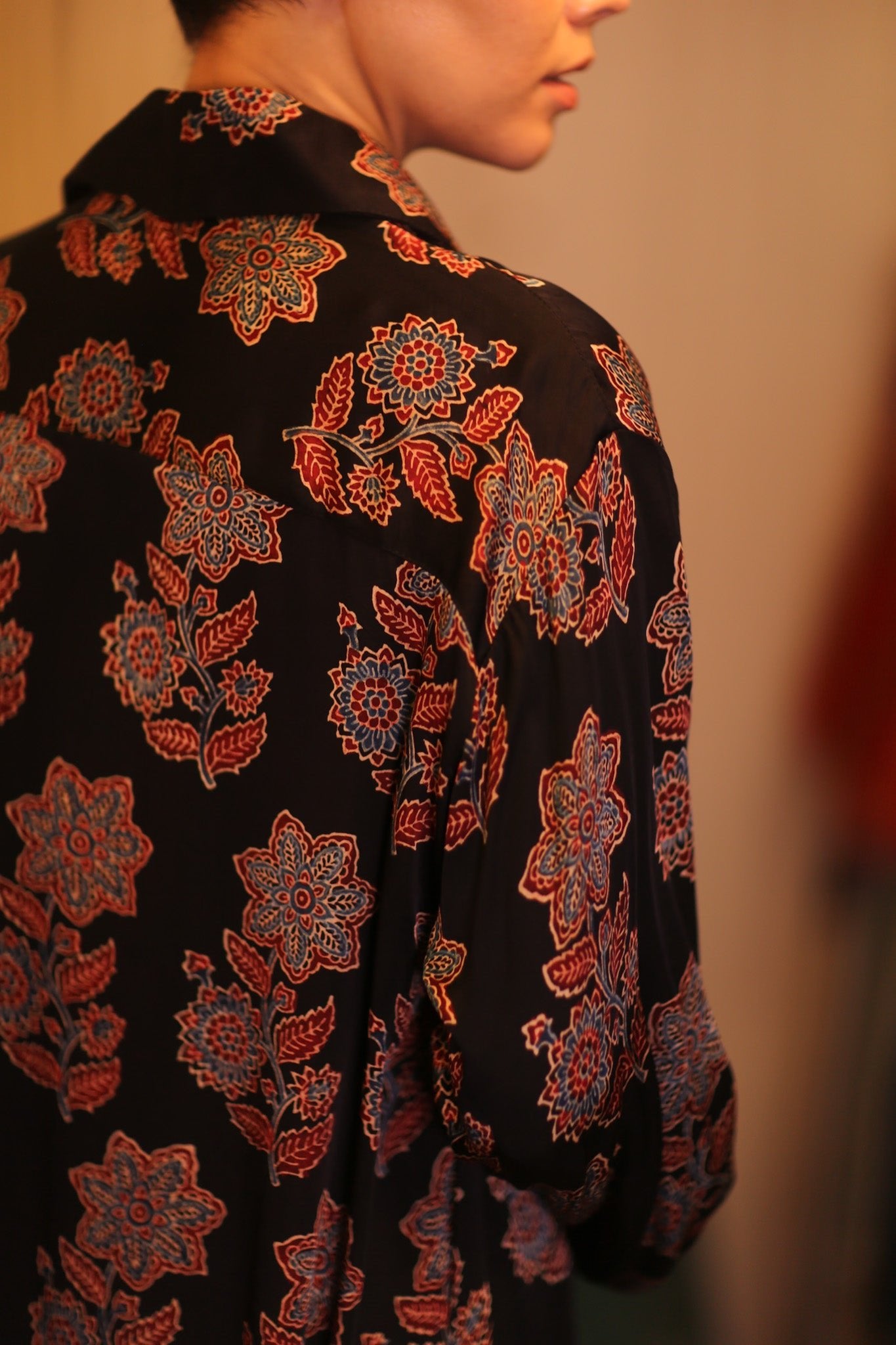 SILK BOYFRIEND SHIRT LATPAN - BANGKOK TAILOR CLOTHING STORE - HANDMADE CLOTHING