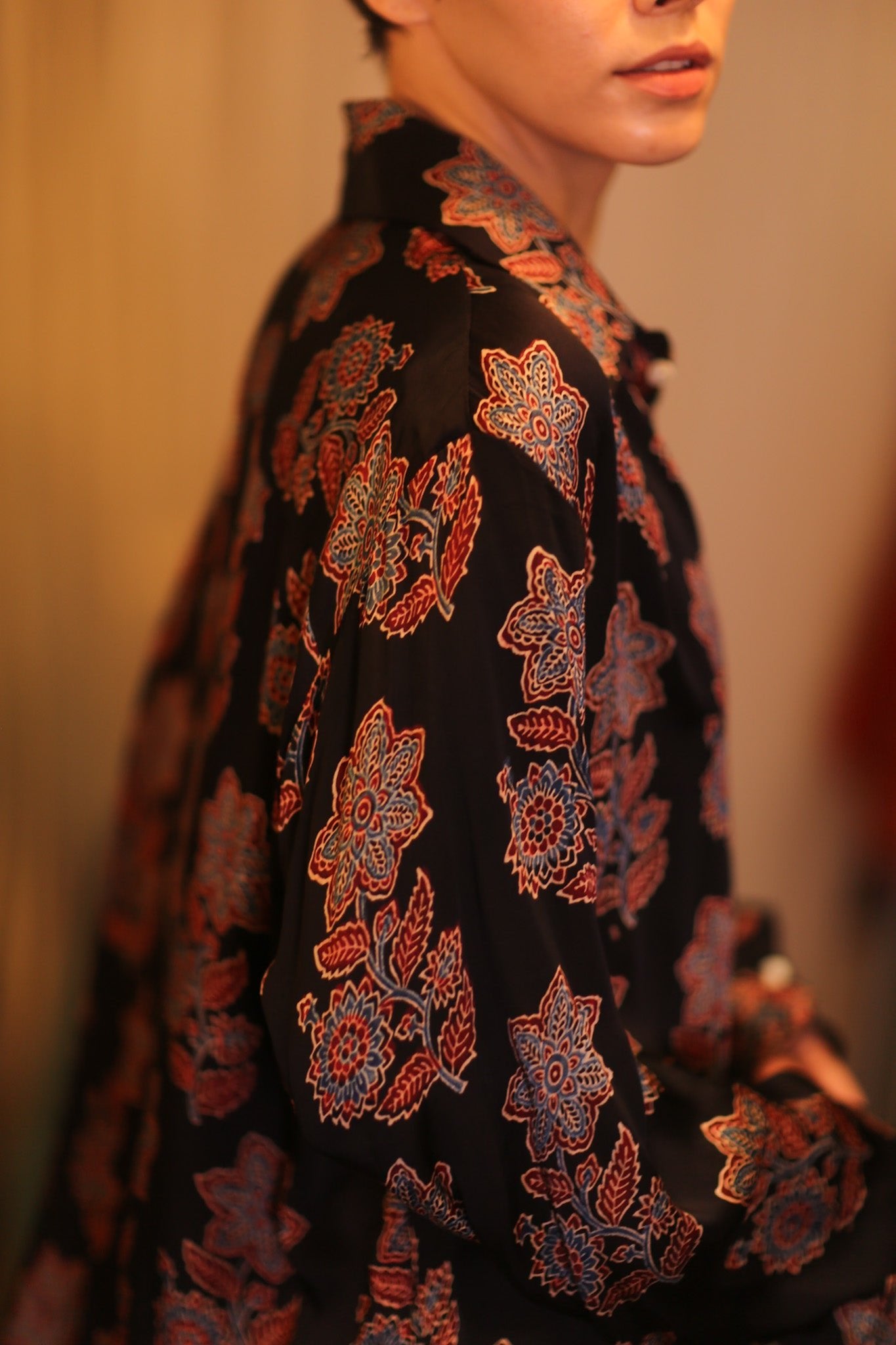 SILK BOYFRIEND SHIRT LATPAN - BANGKOK TAILOR CLOTHING STORE - HANDMADE CLOTHING