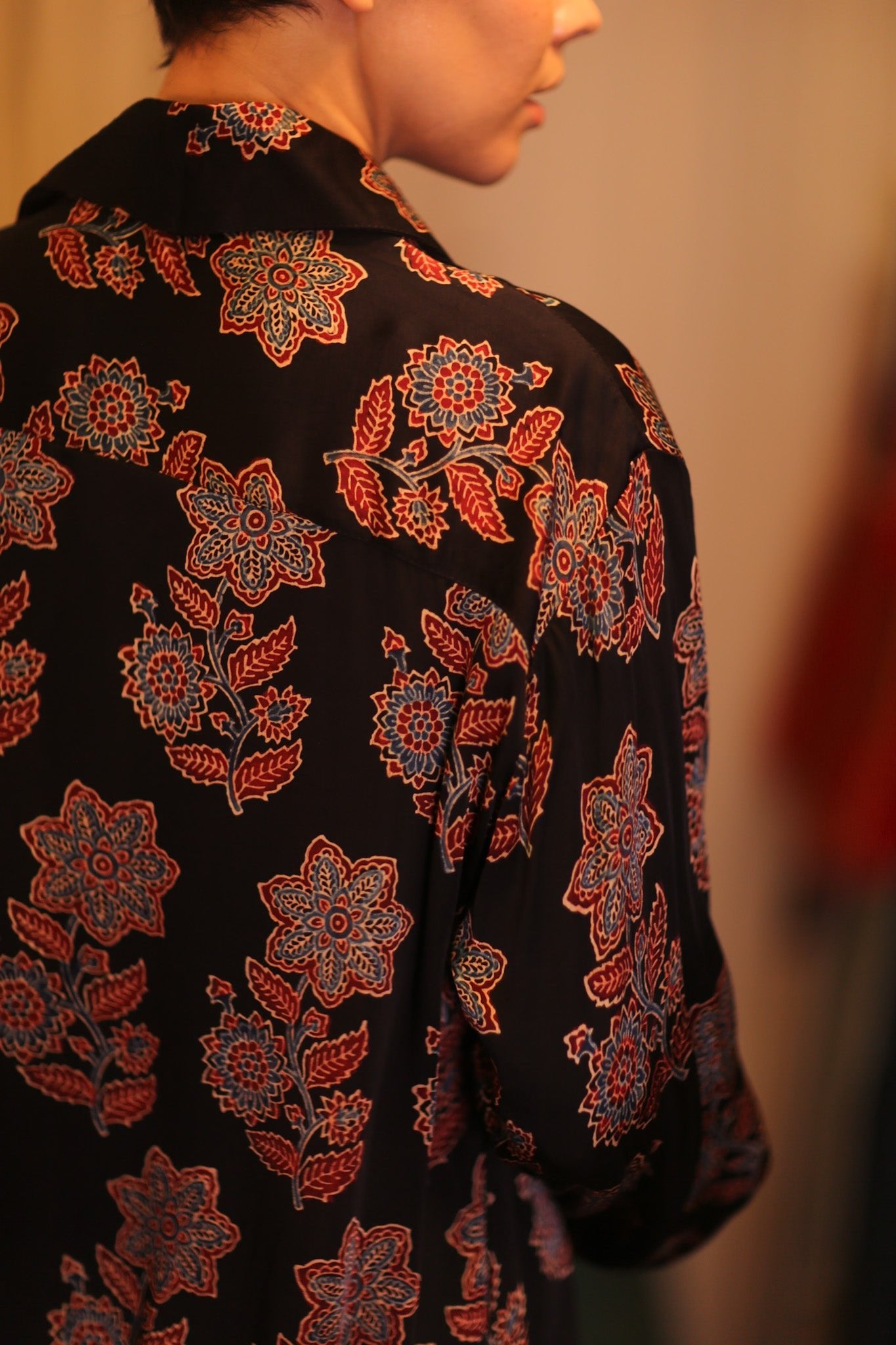 SILK BOYFRIEND SHIRT LATPAN - BANGKOK TAILOR CLOTHING STORE - HANDMADE CLOTHING