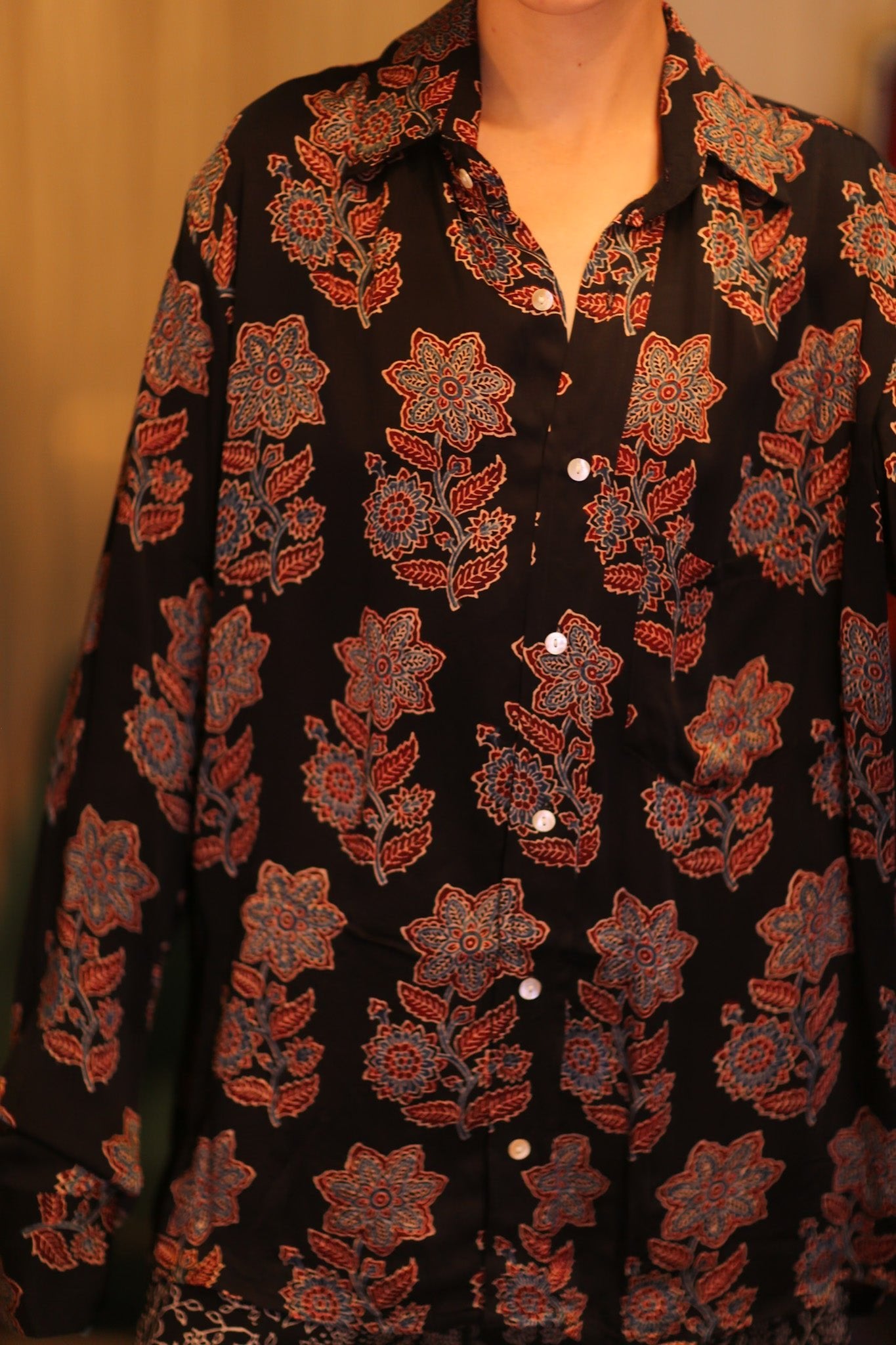 SILK BOYFRIEND SHIRT LATPAN - BANGKOK TAILOR CLOTHING STORE - HANDMADE CLOTHING