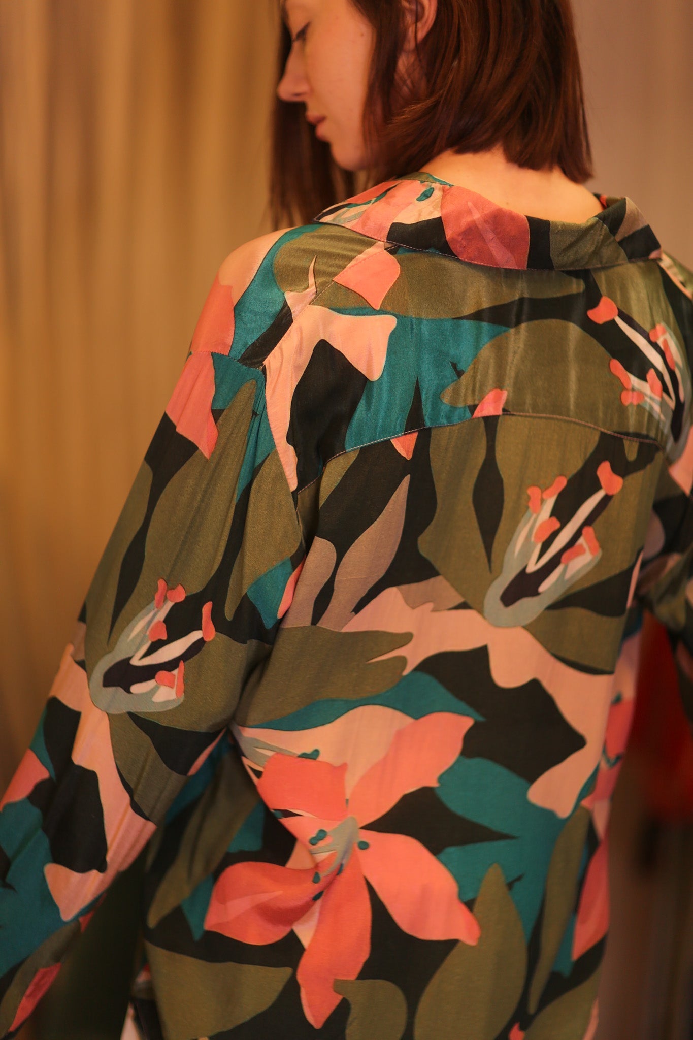 SILK BOYFRIEND SHIRT NWAY - BANGKOK TAILOR CLOTHING STORE - HANDMADE CLOTHING