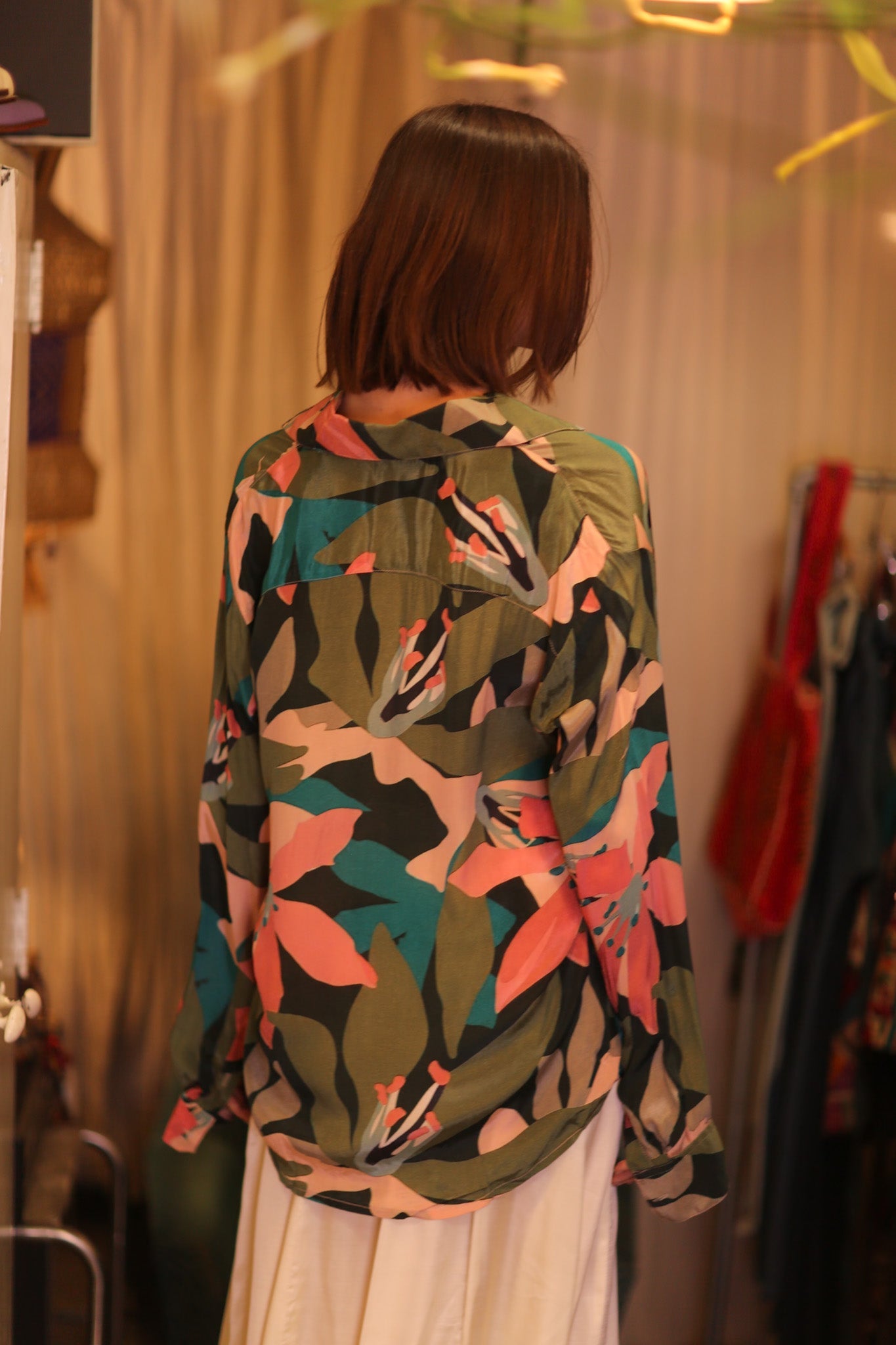 SILK BOYFRIEND SHIRT NWAY - BANGKOK TAILOR CLOTHING STORE - HANDMADE CLOTHING