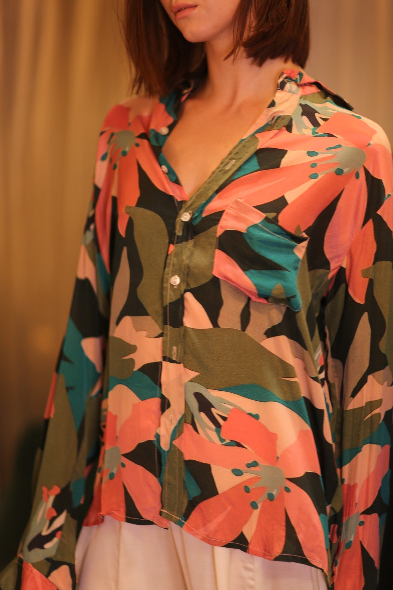 SILK BOYFRIEND SHIRT NWAY - BANGKOK TAILOR CLOTHING STORE - HANDMADE CLOTHING