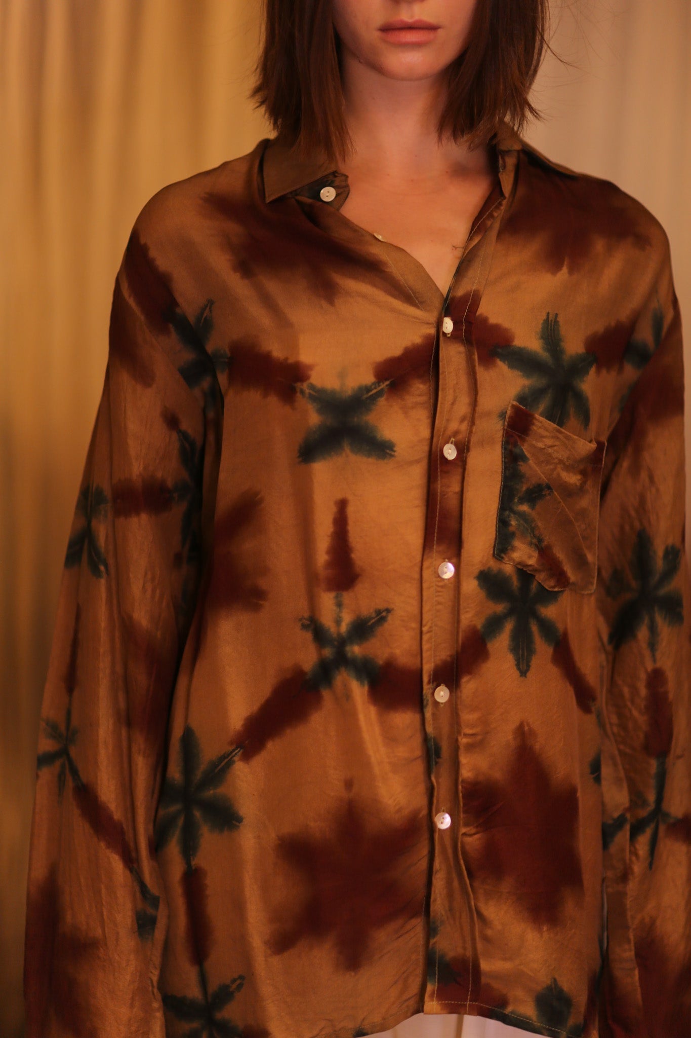 SILK BOYFRIEND SHIRT NWEOO - BANGKOK TAILOR CLOTHING STORE - HANDMADE CLOTHING