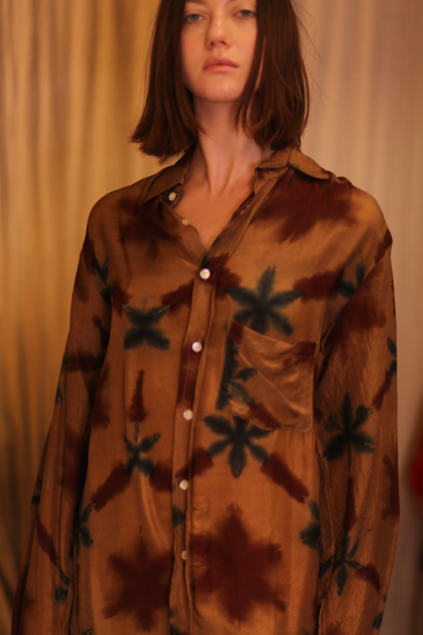 SILK BOYFRIEND SHIRT NWEOO - BANGKOK TAILOR CLOTHING STORE - HANDMADE CLOTHING