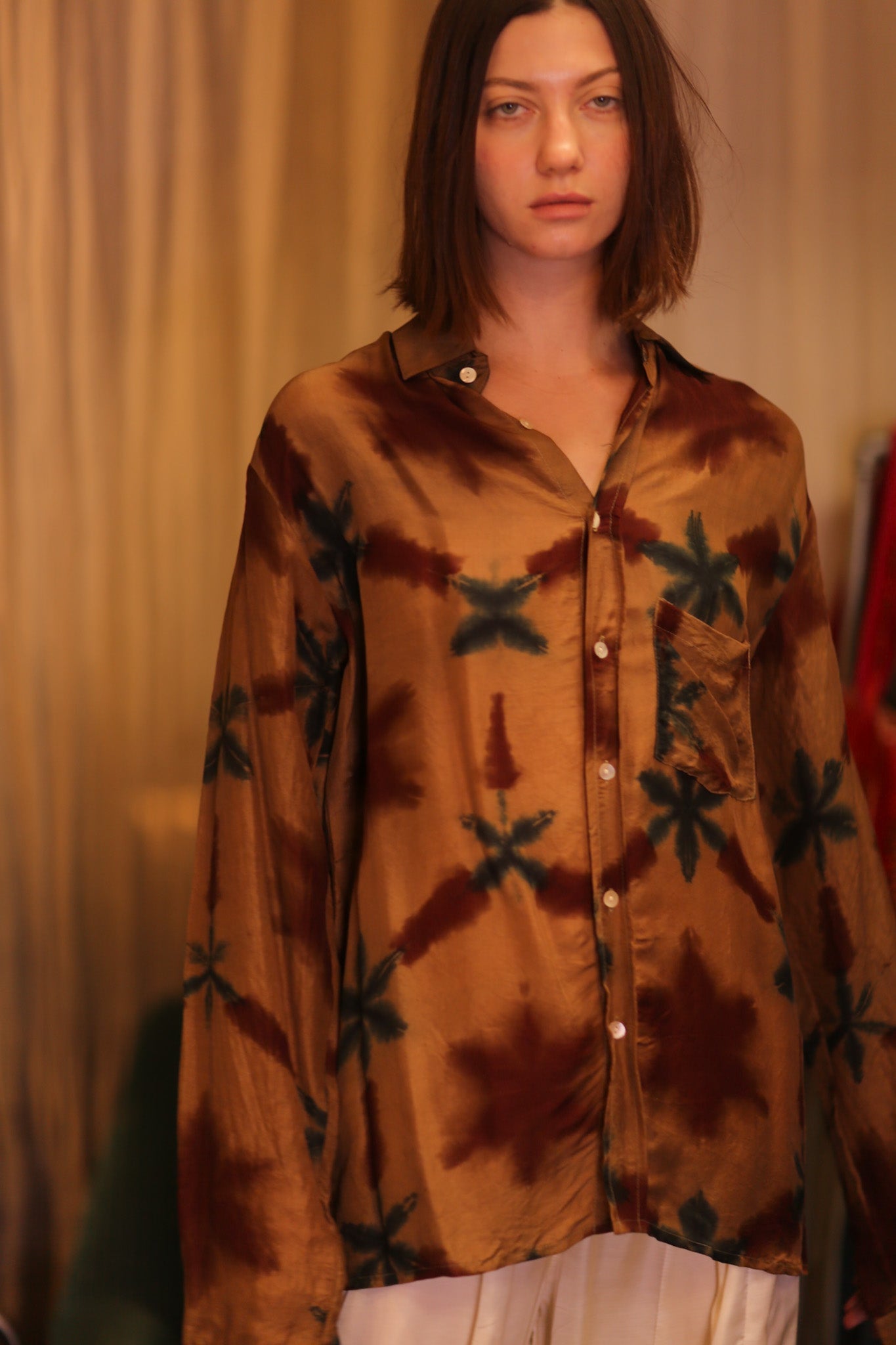SILK BOYFRIEND SHIRT NWEOO - BANGKOK TAILOR CLOTHING STORE - HANDMADE CLOTHING