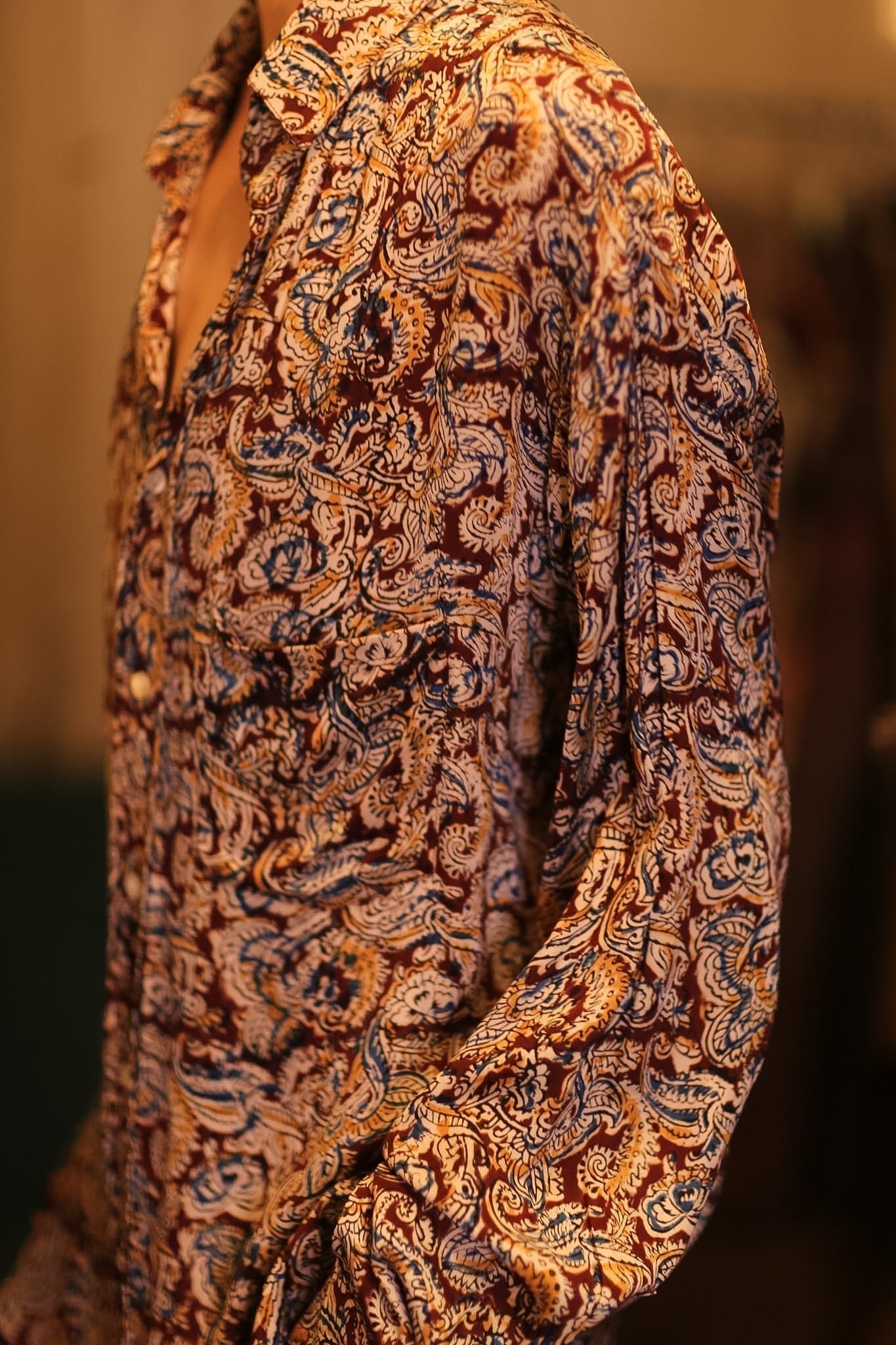 SILK BOYFRIEND SHIRT PARTATE - BANGKOK TAILOR CLOTHING STORE - HANDMADE CLOTHING