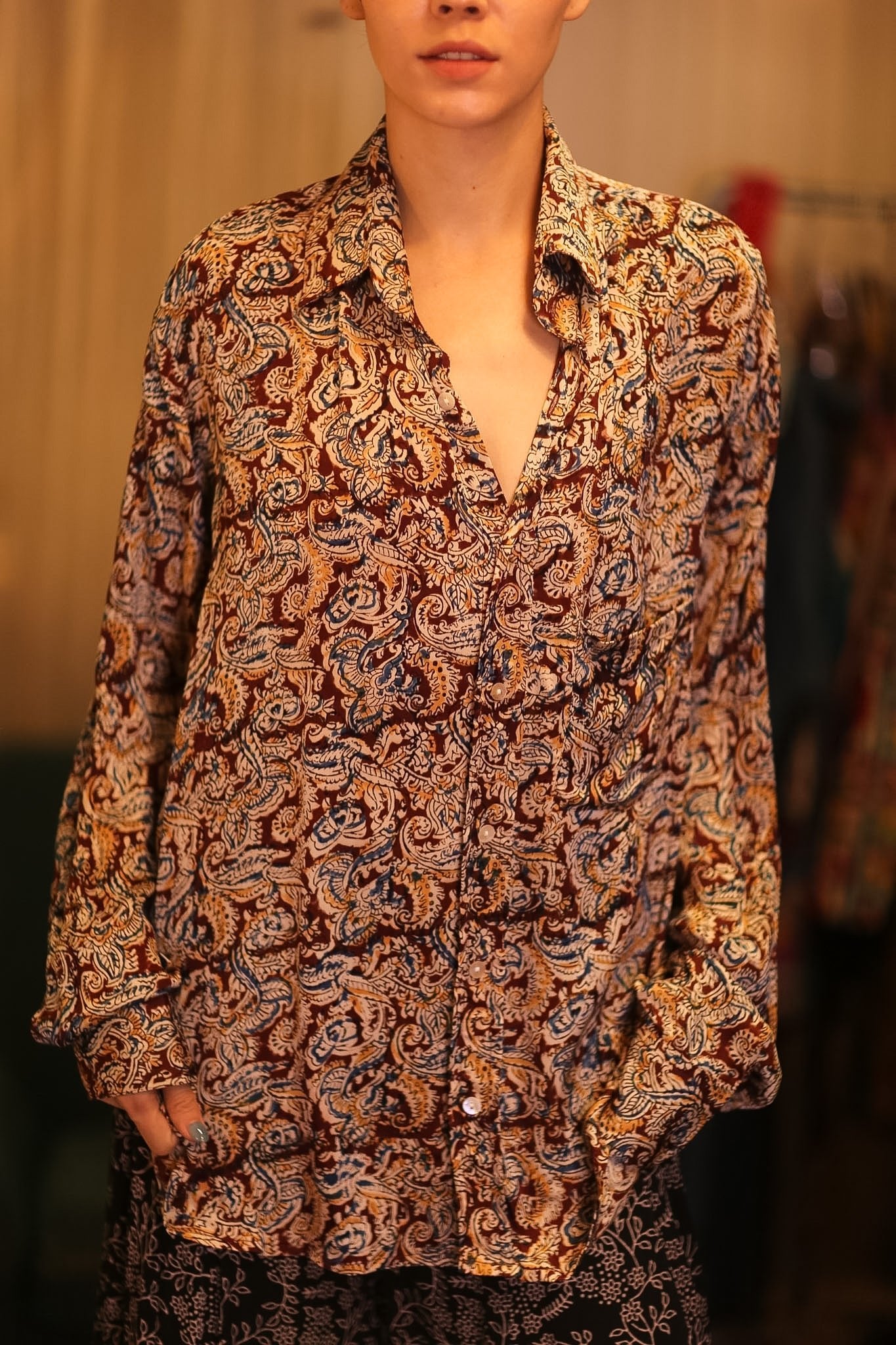 SILK BOYFRIEND SHIRT PARTATE - BANGKOK TAILOR CLOTHING STORE - HANDMADE CLOTHING