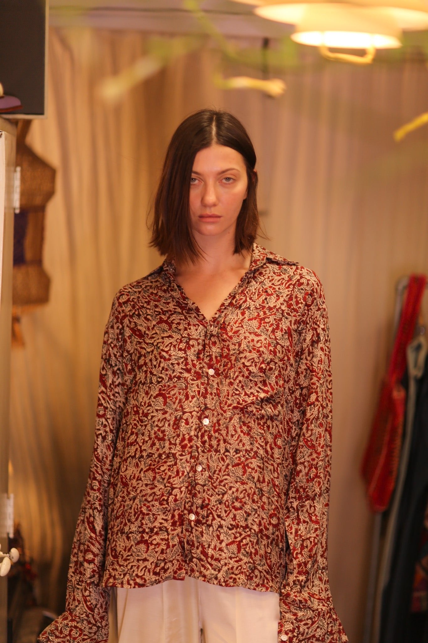SILK BOYFRIEND SHIRT SEINPAN - BANGKOK TAILOR CLOTHING STORE - HANDMADE CLOTHING