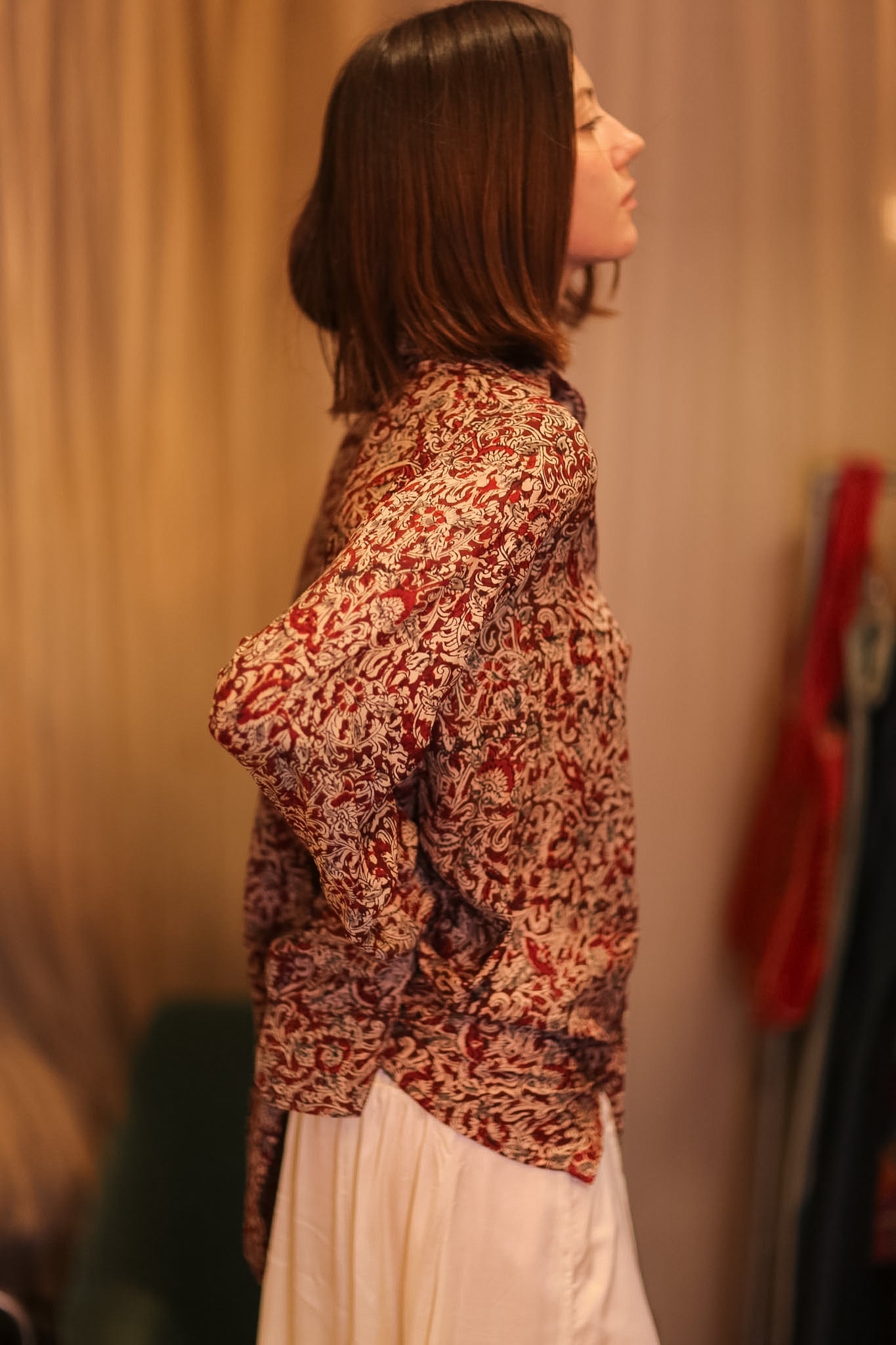 SILK BOYFRIEND SHIRT SEINPAN - BANGKOK TAILOR CLOTHING STORE - HANDMADE CLOTHING
