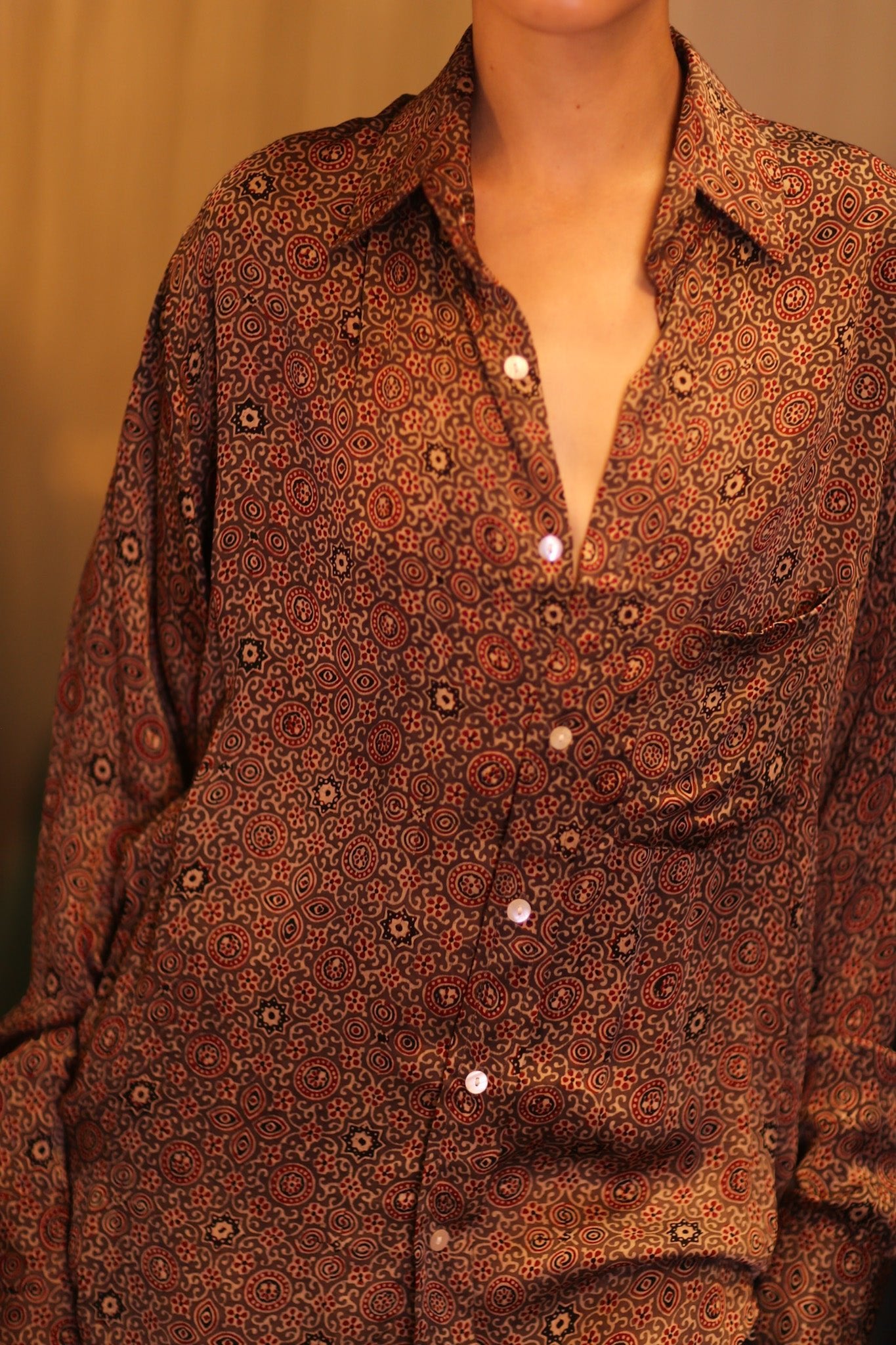 SILK BOYFRIEND SHIRT SETKYAR - BANGKOK TAILOR CLOTHING STORE - HANDMADE CLOTHING