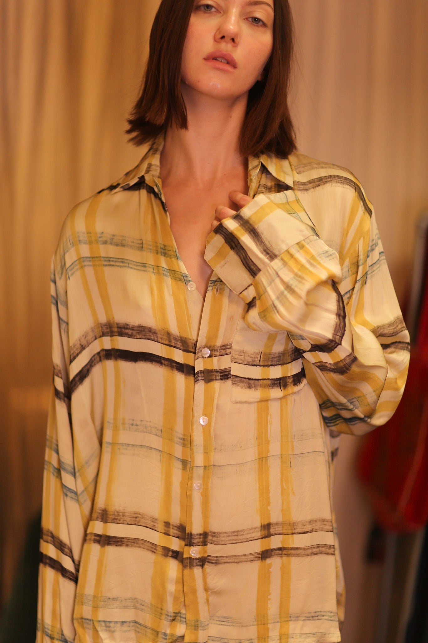 SILK BOYFRIEND SHIRT WAR - BANGKOK TAILOR CLOTHING STORE - HANDMADE CLOTHING