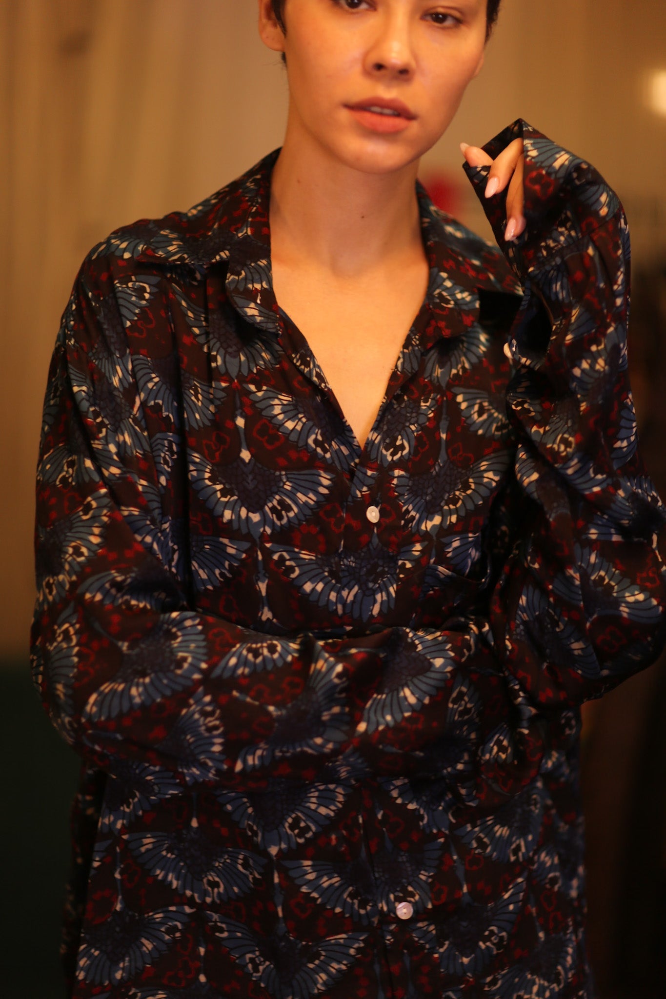 SILK BOYFRIEND SHIRT YART - BANGKOK TAILOR CLOTHING STORE - HANDMADE CLOTHING