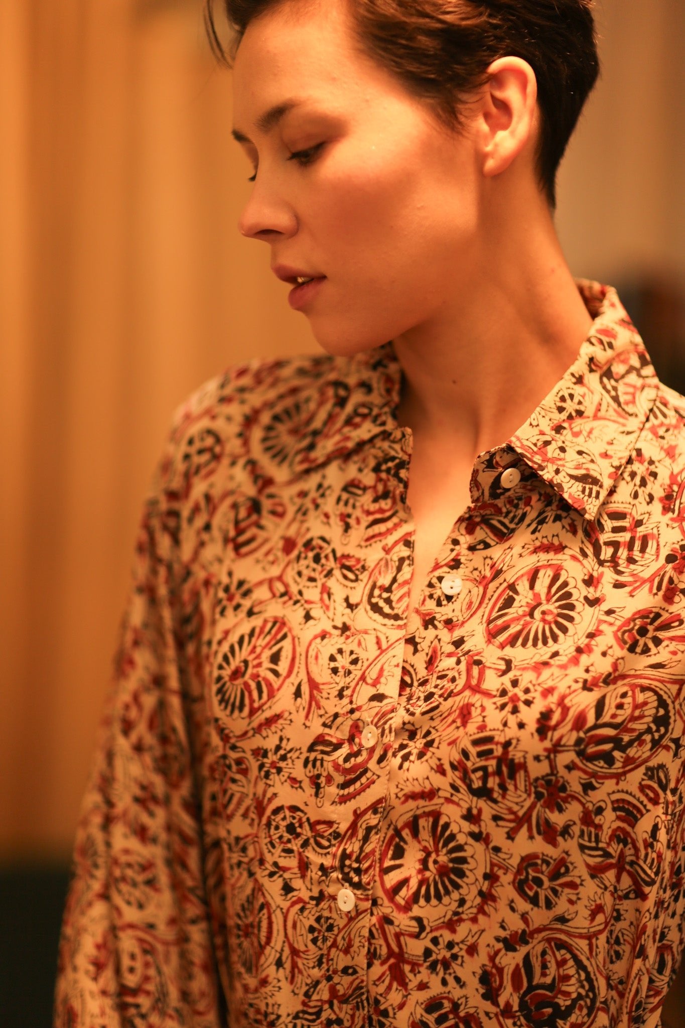 SILK DRESS NENNA - BANGKOK TAILOR CLOTHING STORE - HANDMADE CLOTHING