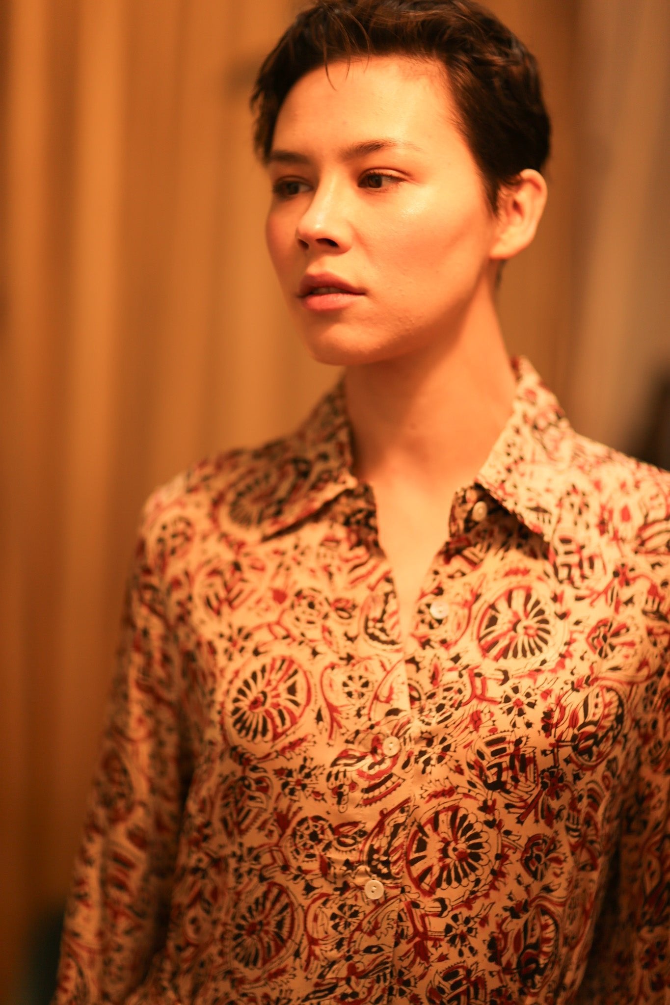 SILK DRESS NENNA - BANGKOK TAILOR CLOTHING STORE - HANDMADE CLOTHING