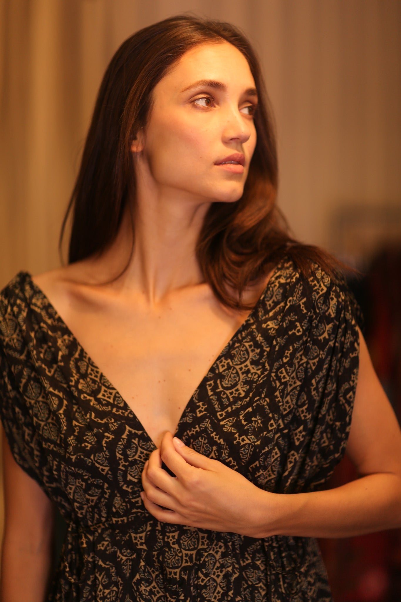 SILK DRESS VICTORIA VIDA - BANGKOK TAILOR CLOTHING STORE - HANDMADE CLOTHING