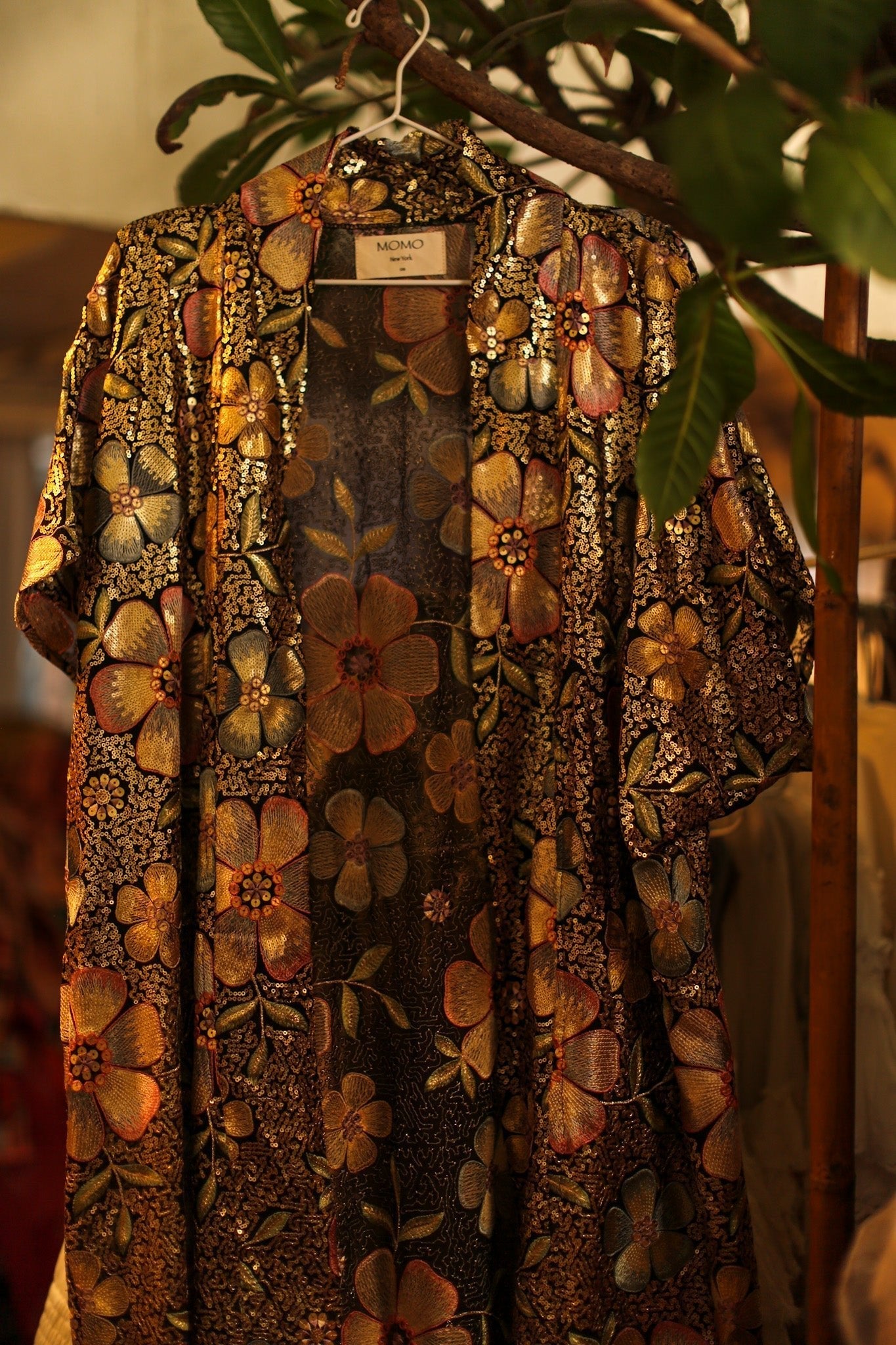 SILK EMBROIDERED KIMONO LONINA - BANGKOK TAILOR CLOTHING STORE - HANDMADE CLOTHING