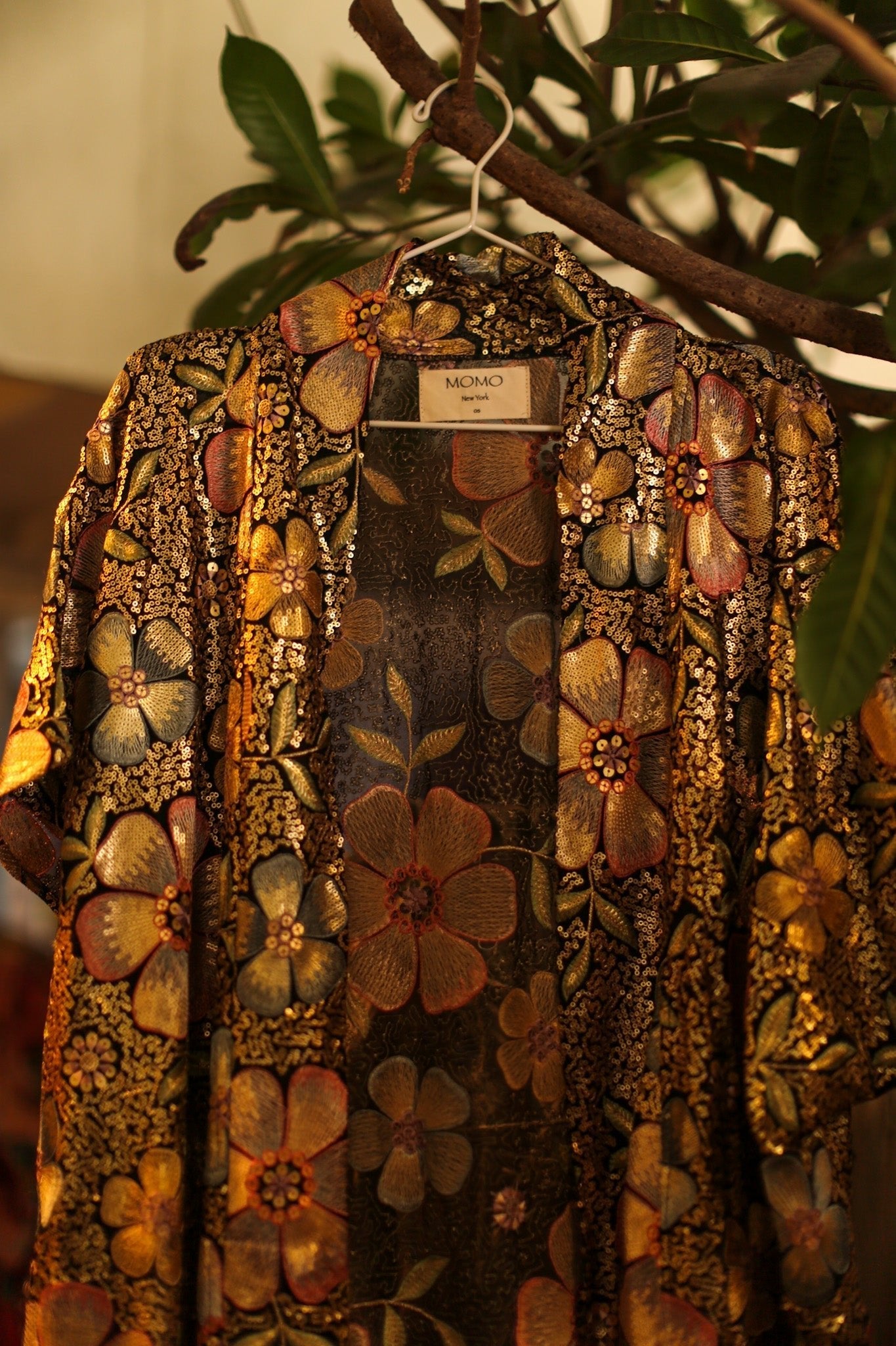 SILK EMBROIDERED KIMONO LONINA - BANGKOK TAILOR CLOTHING STORE - HANDMADE CLOTHING