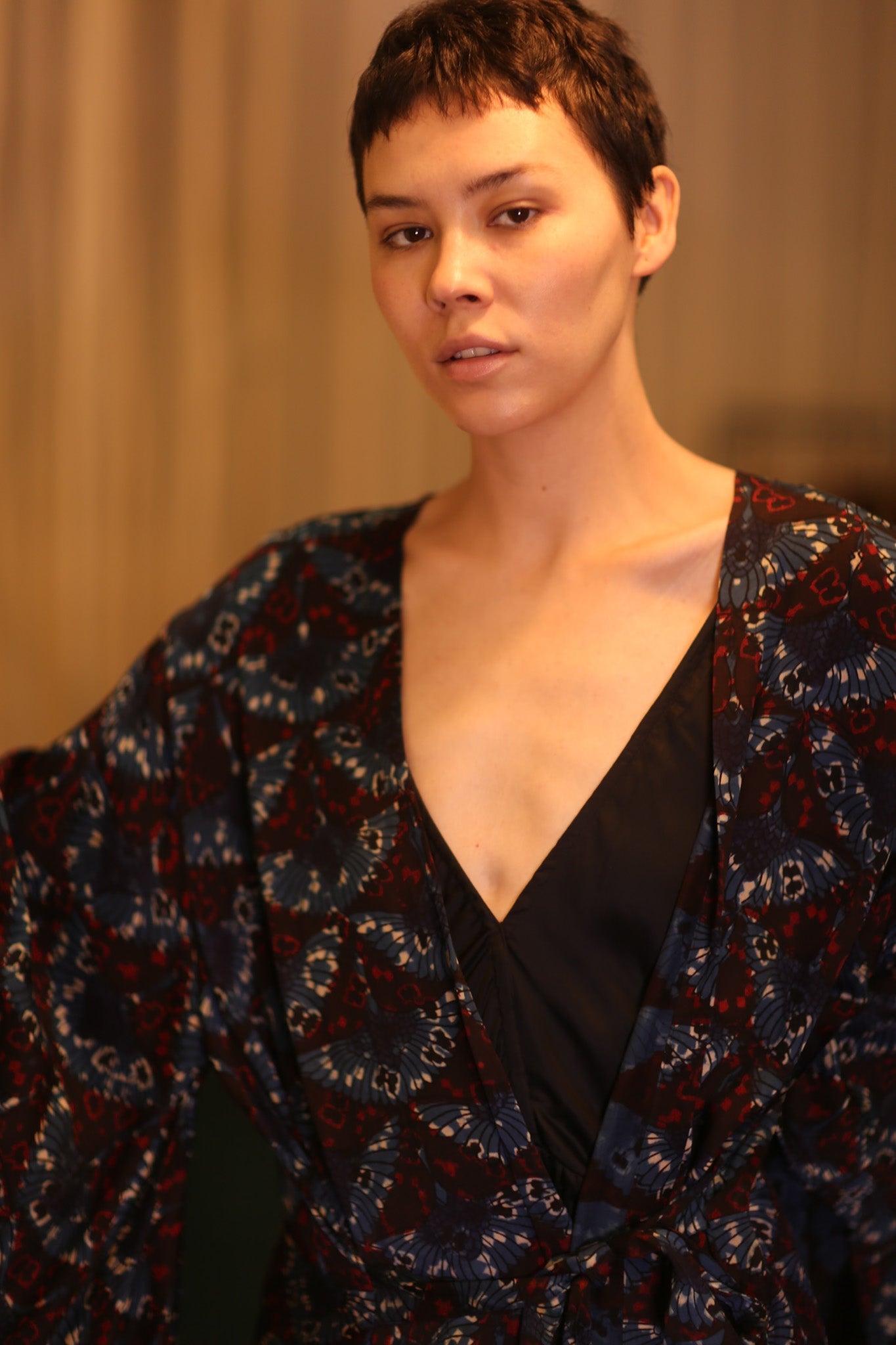 SILK PINA WING KIMONO TOWY - BANGKOK TAILOR CLOTHING STORE - HANDMADE CLOTHING