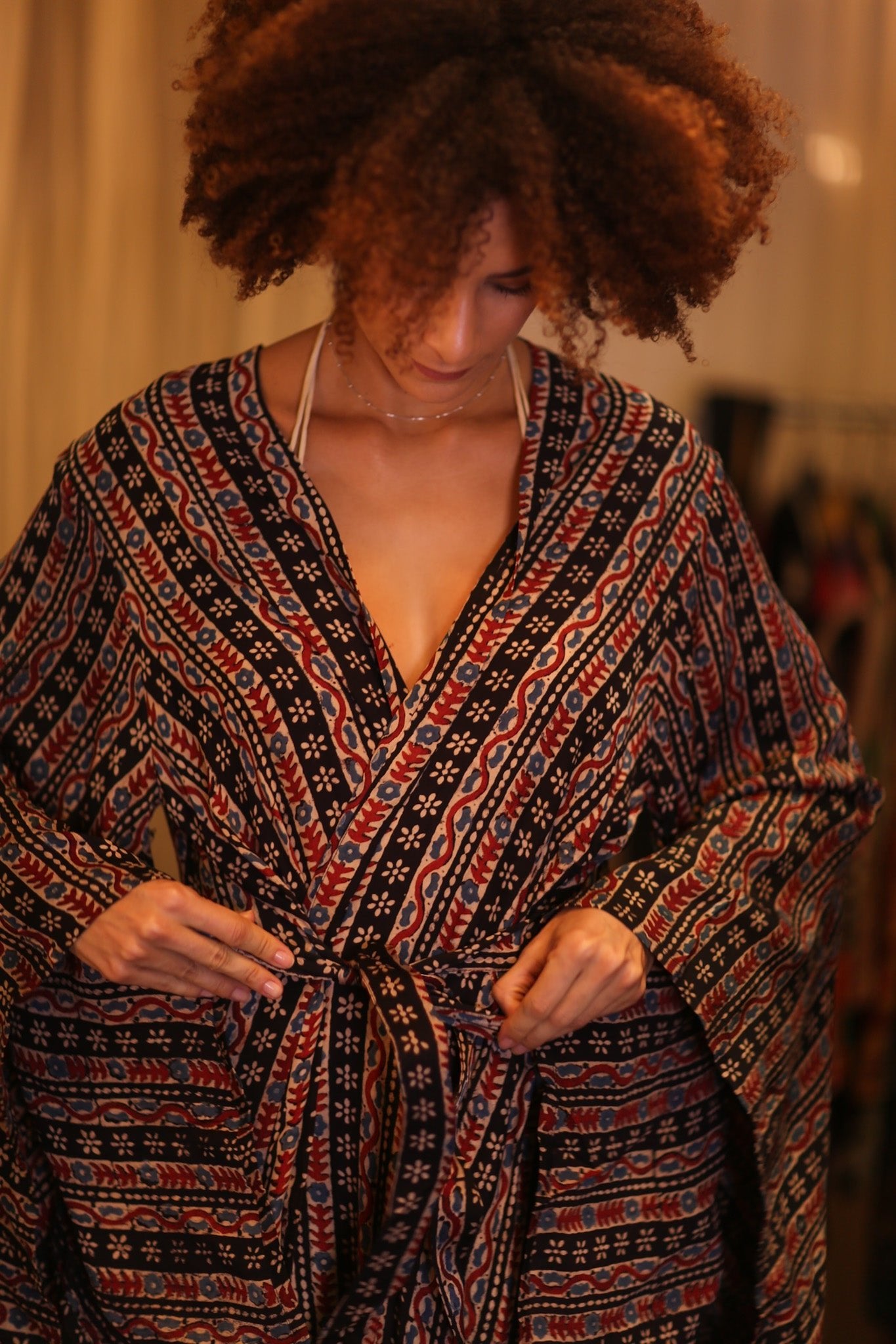 SILK WING KIMONO PINA KYOTN - BANGKOK TAILOR CLOTHING STORE - HANDMADE CLOTHING
